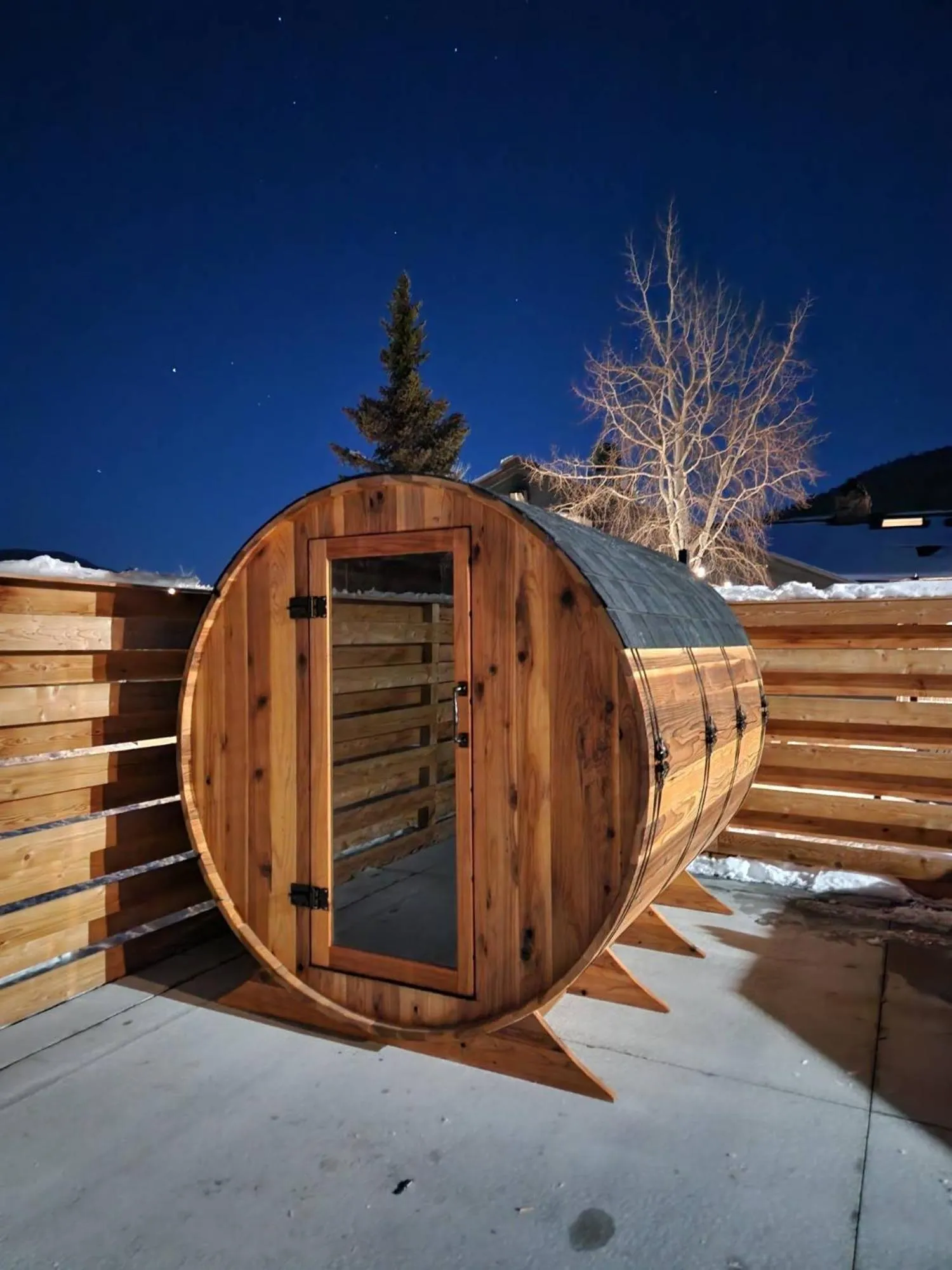 Sauna in LOGE Wolf Creek