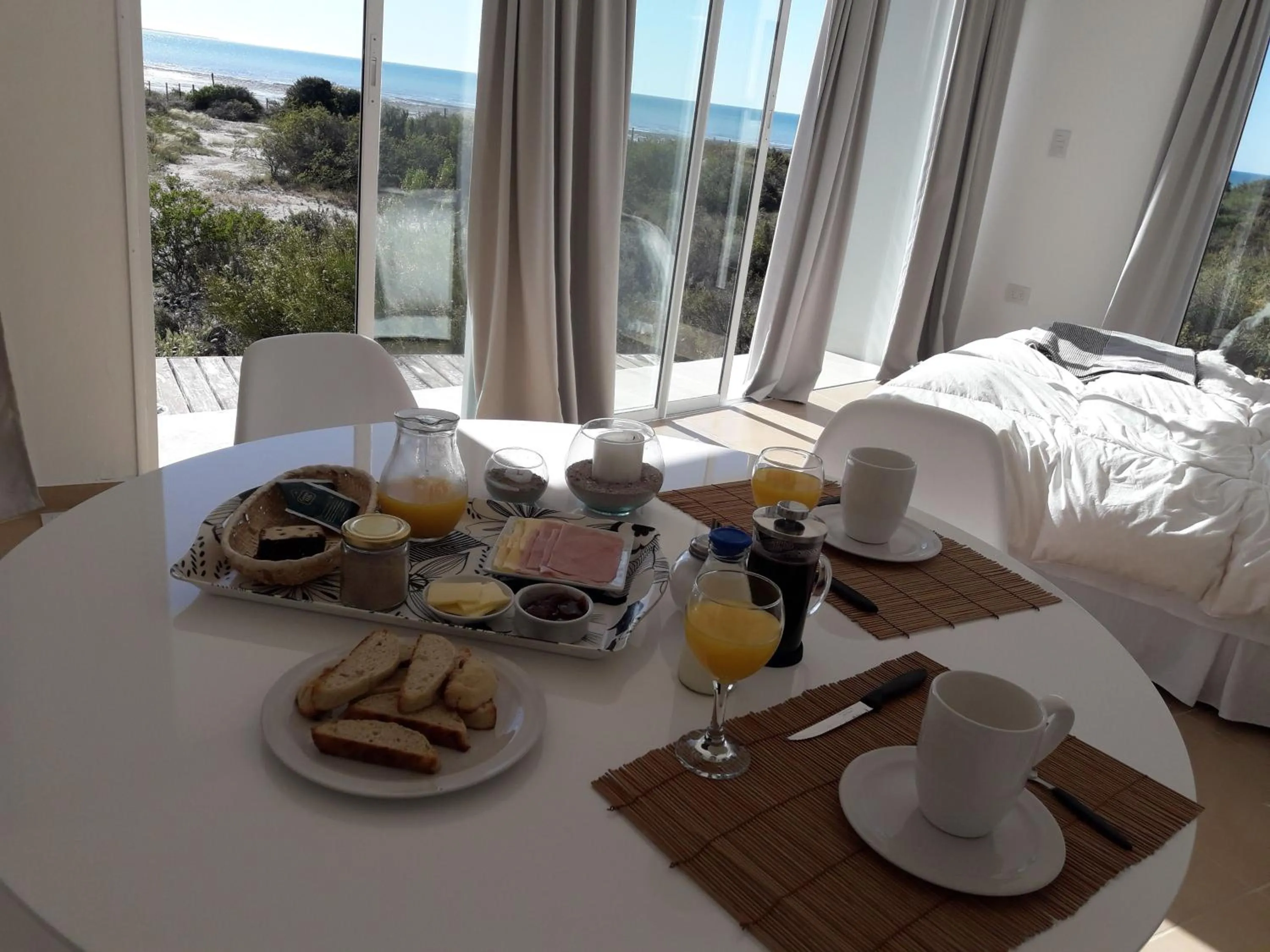 Breakfast in Médanos Patagonia