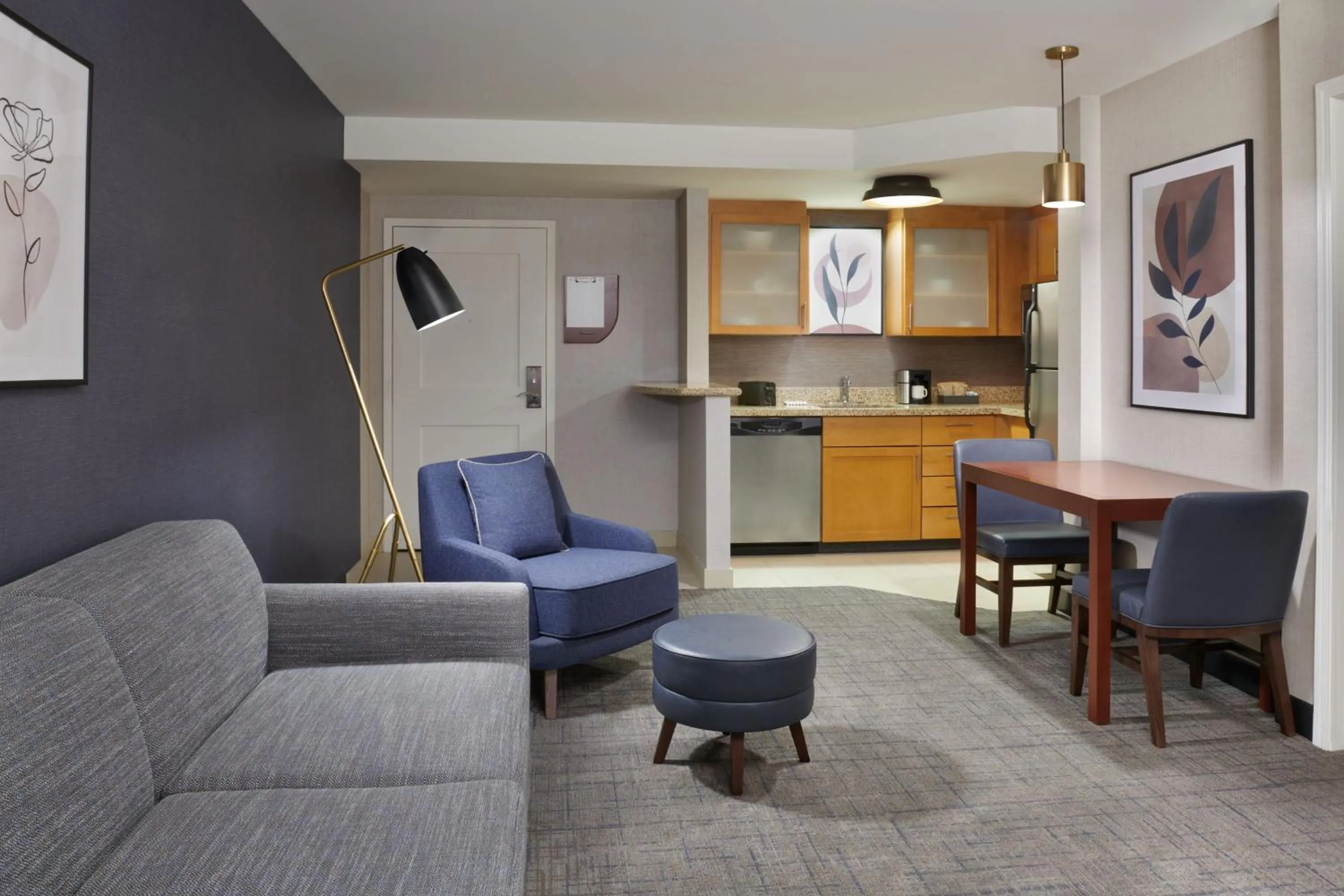 Living room in Residence Inn by Marriott Calgary Airport