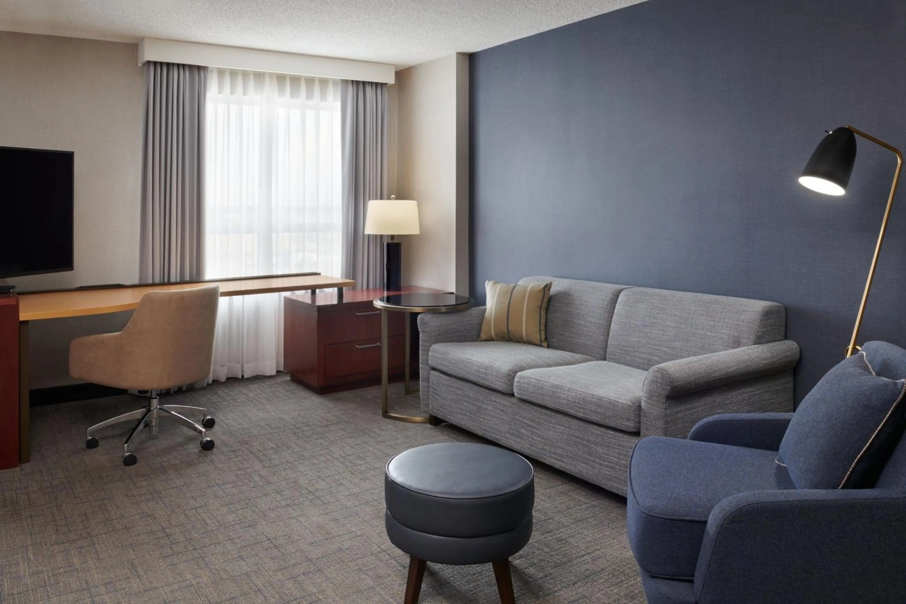 Living room in Residence Inn by Marriott Calgary Airport