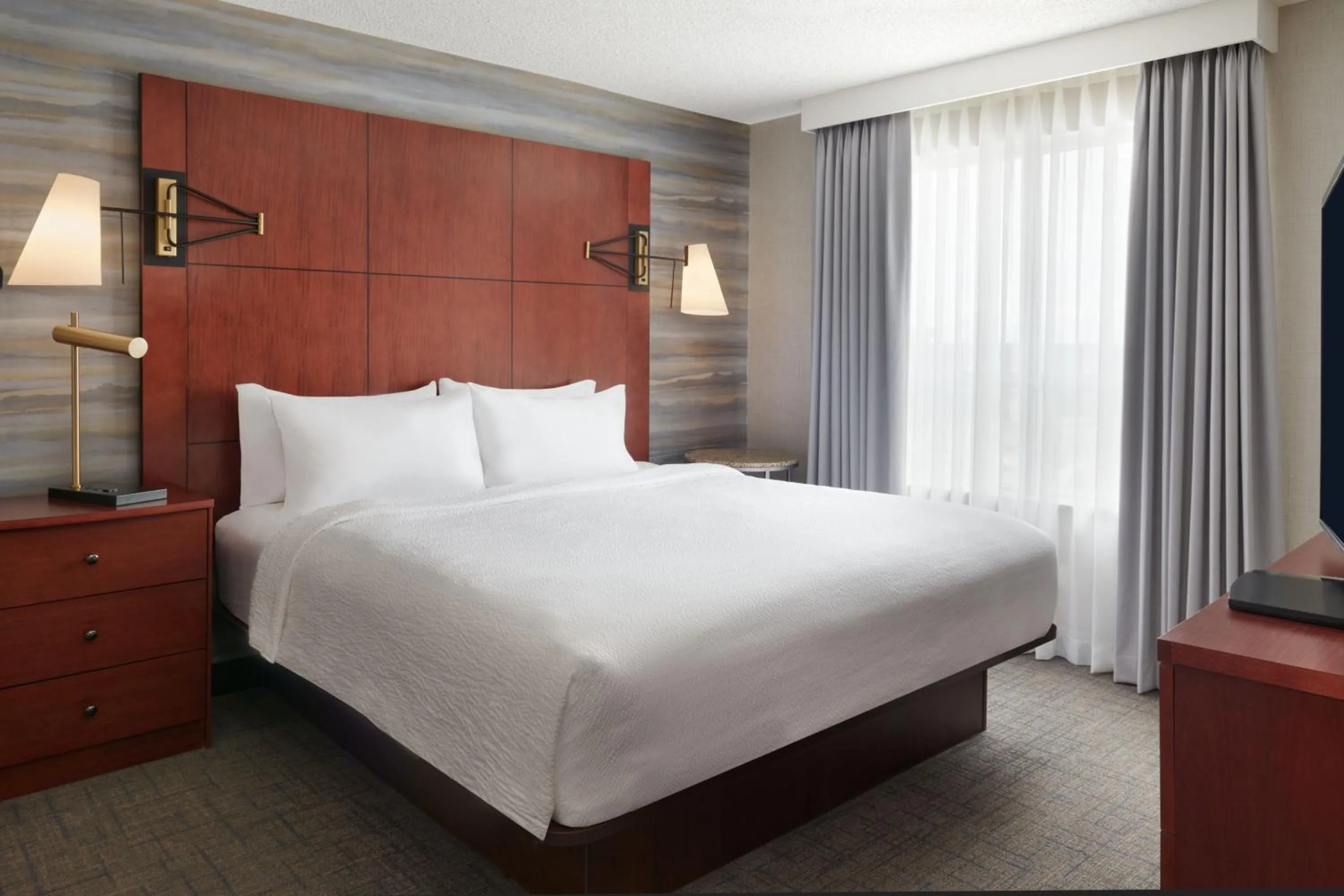 Photo of the whole room, Bed in Residence Inn by Marriott Calgary Airport