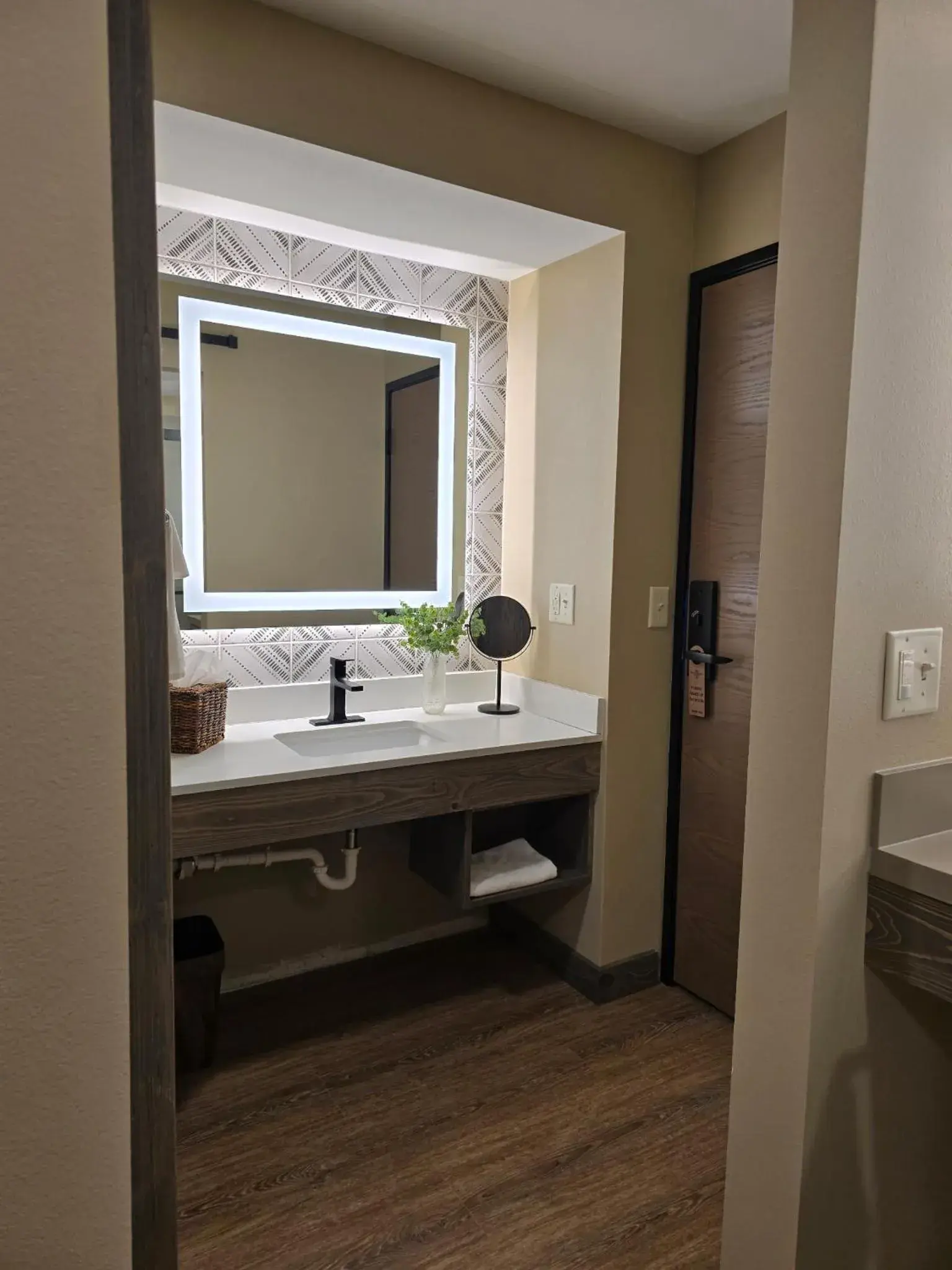 Bathroom in The Wisconsin Hotel & Conference Center Bathroom in The Wisconsin Hotel & Conference Center