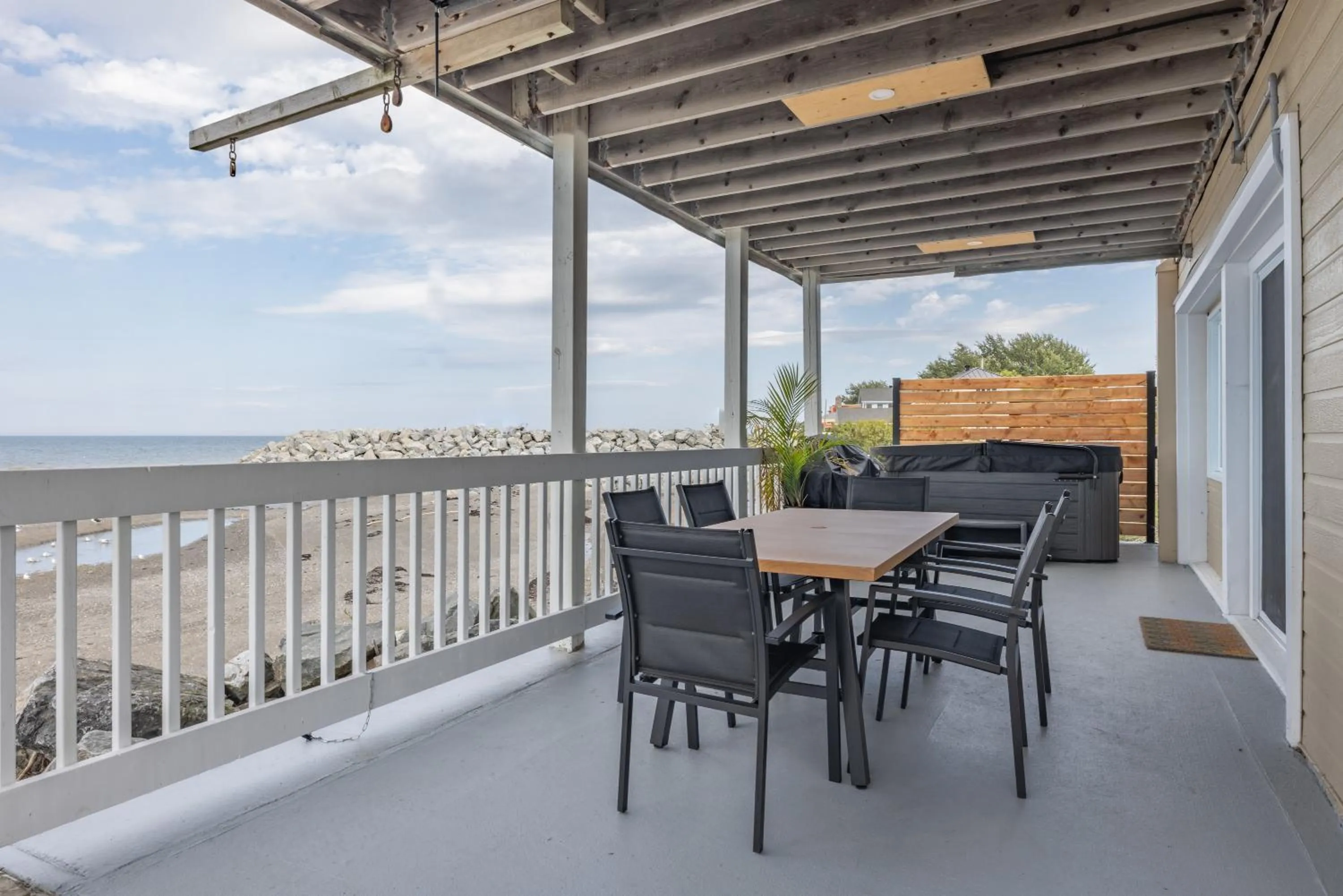 Patio in Le Gaspesiana