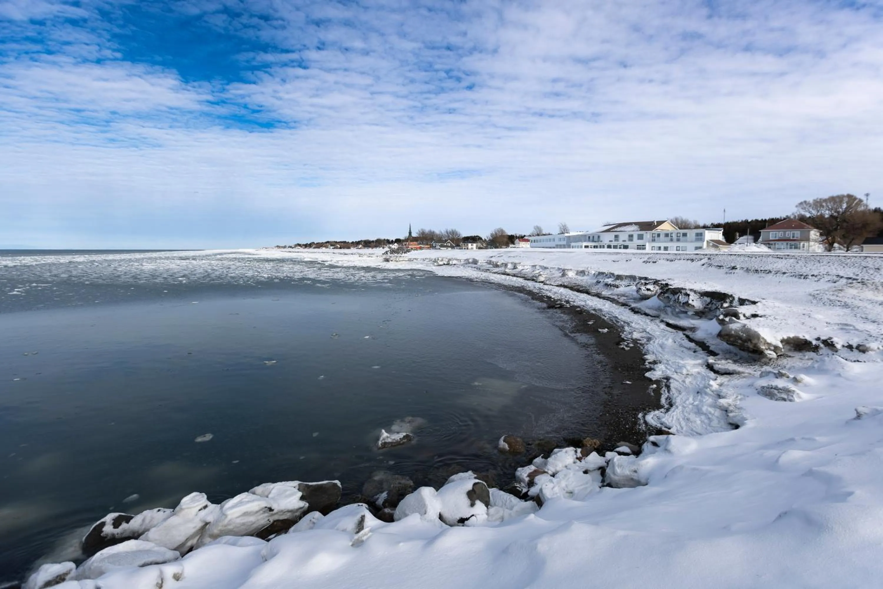 Bird's eye view in Le Gaspesiana