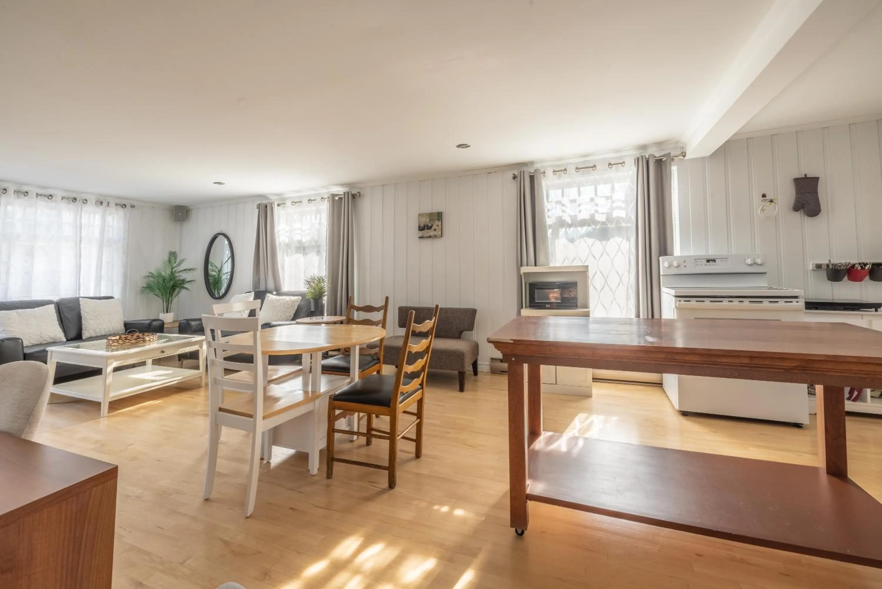 Kitchen or kitchenette in Le Gaspesiana