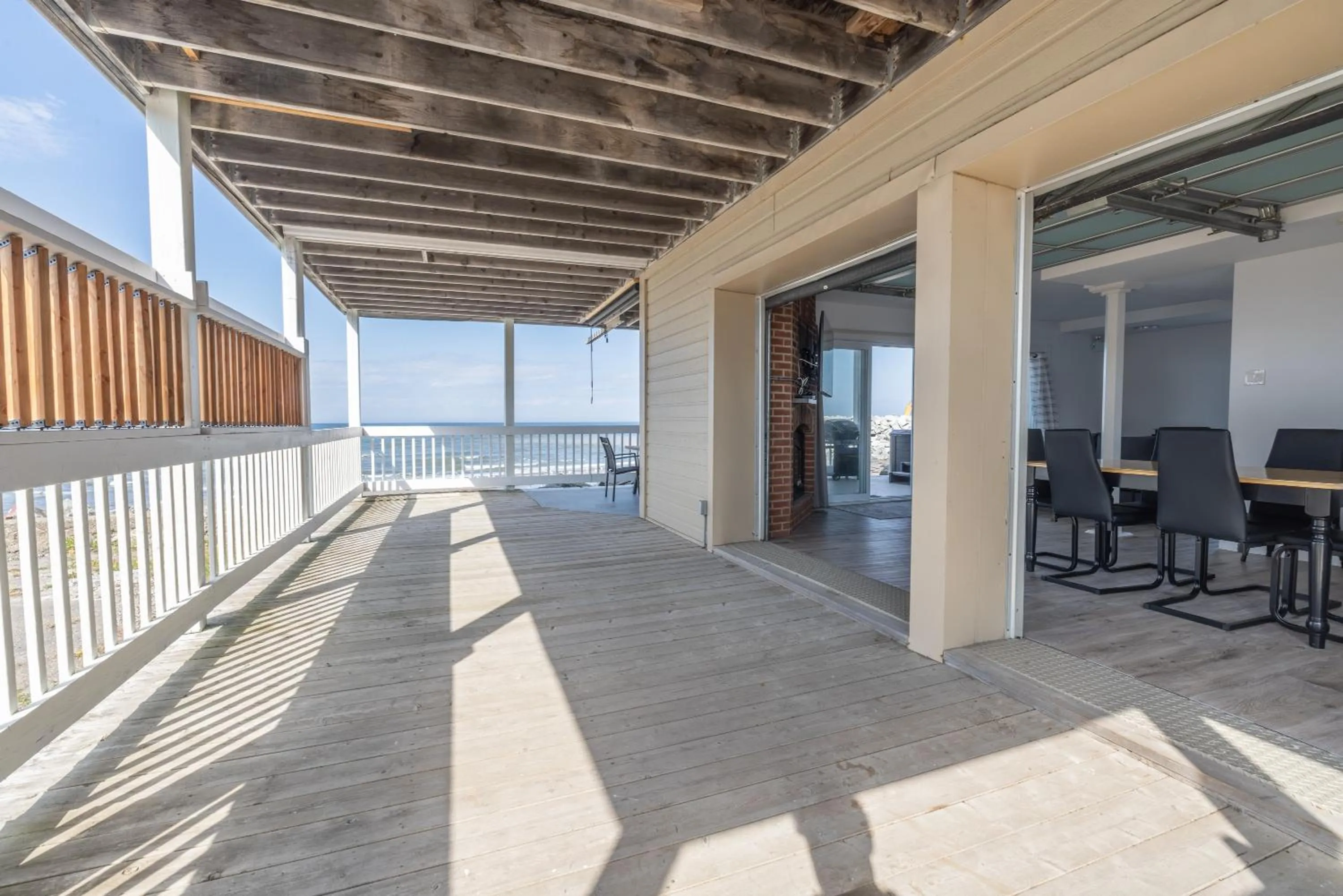 Patio in Le Gaspesiana