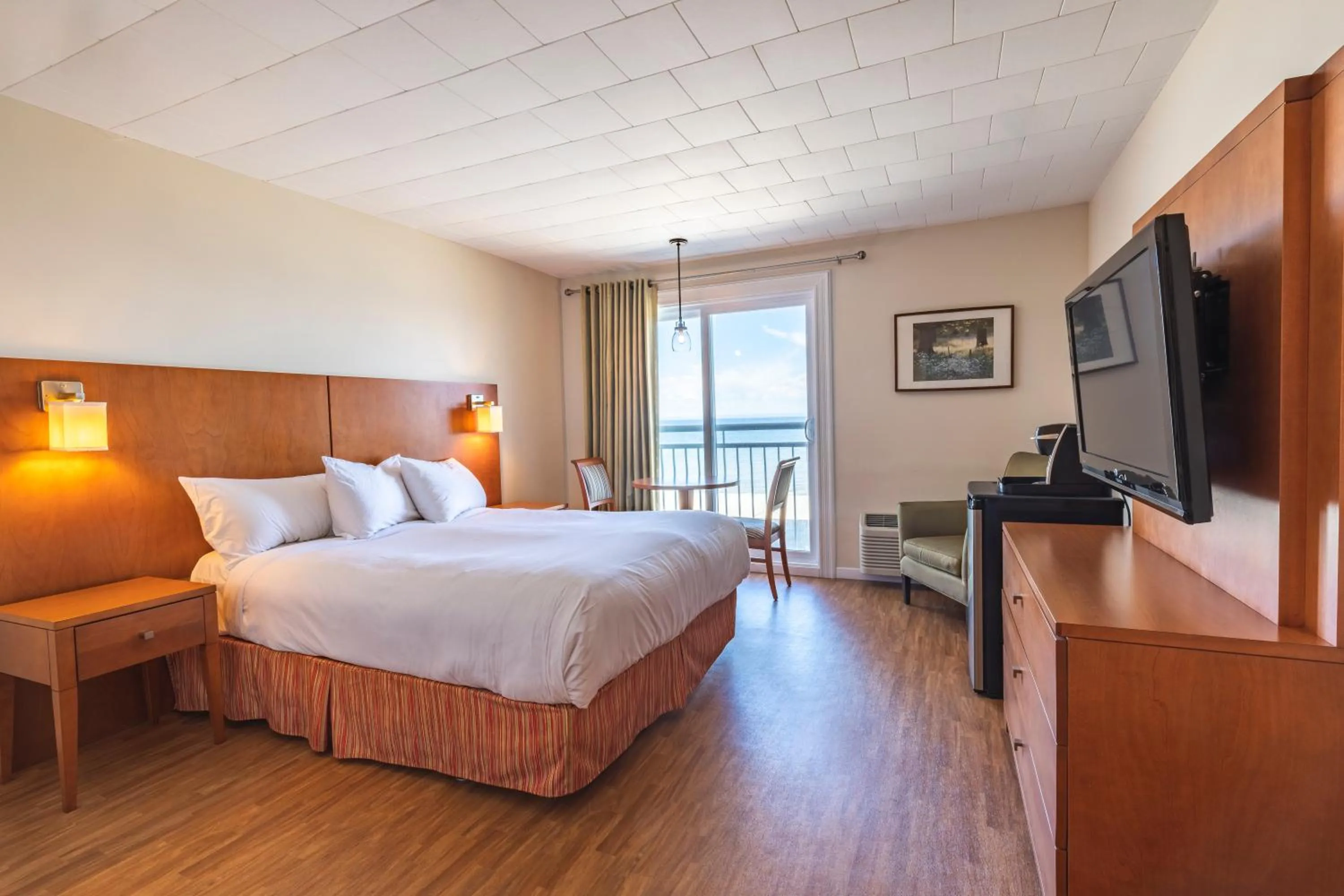 Bed in Le Gaspesiana