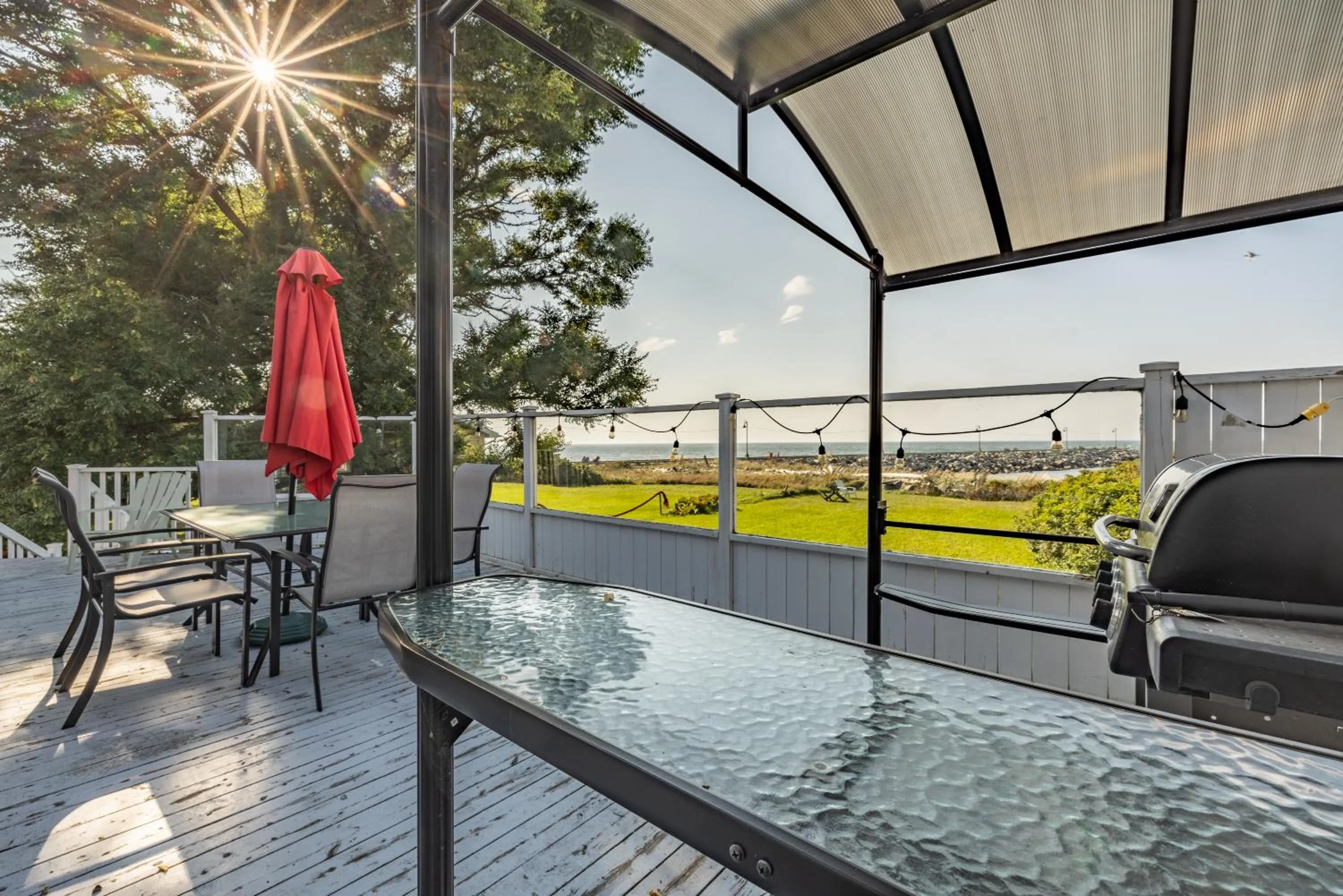 Patio in Le Gaspesiana