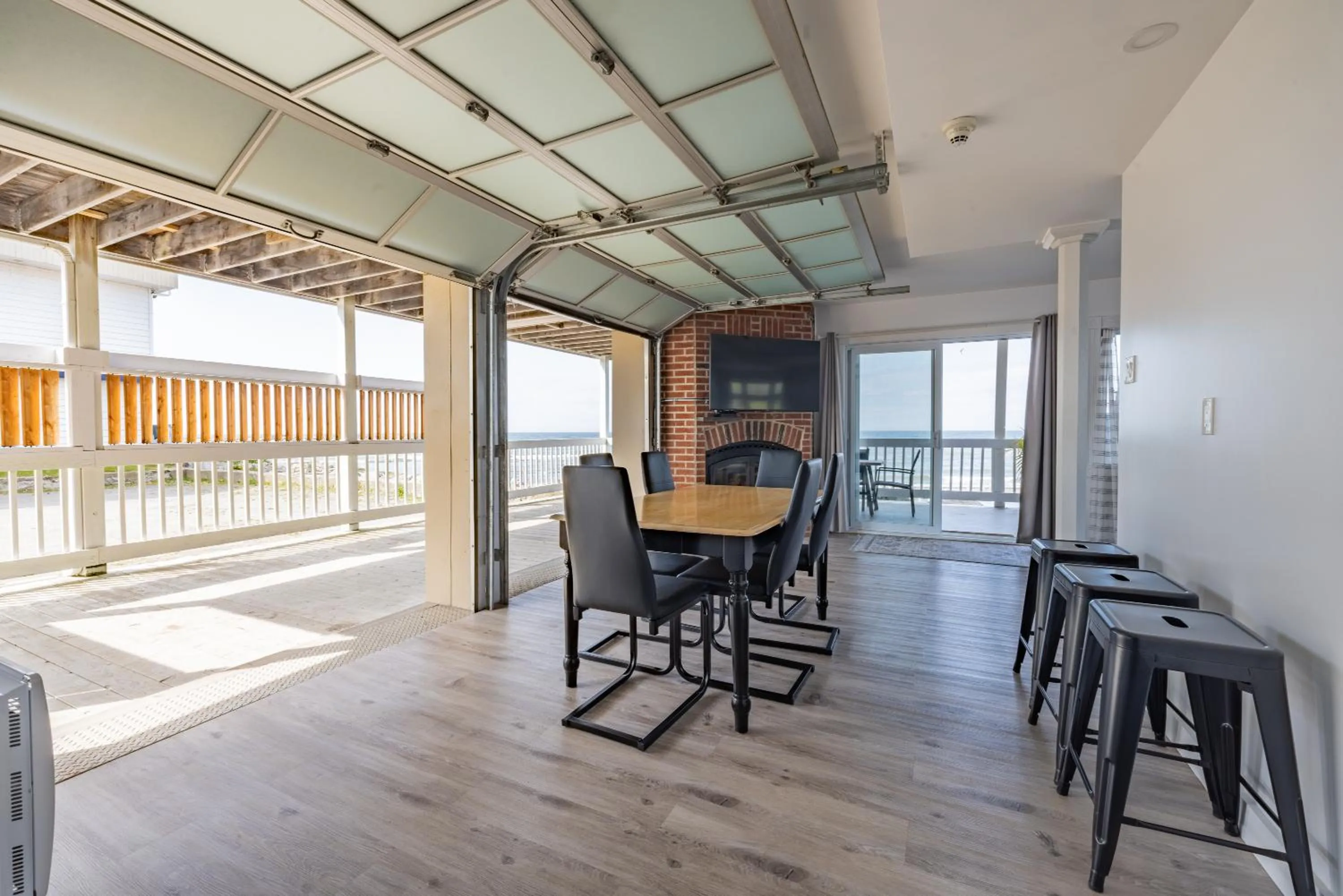 Living room in Le Gaspesiana