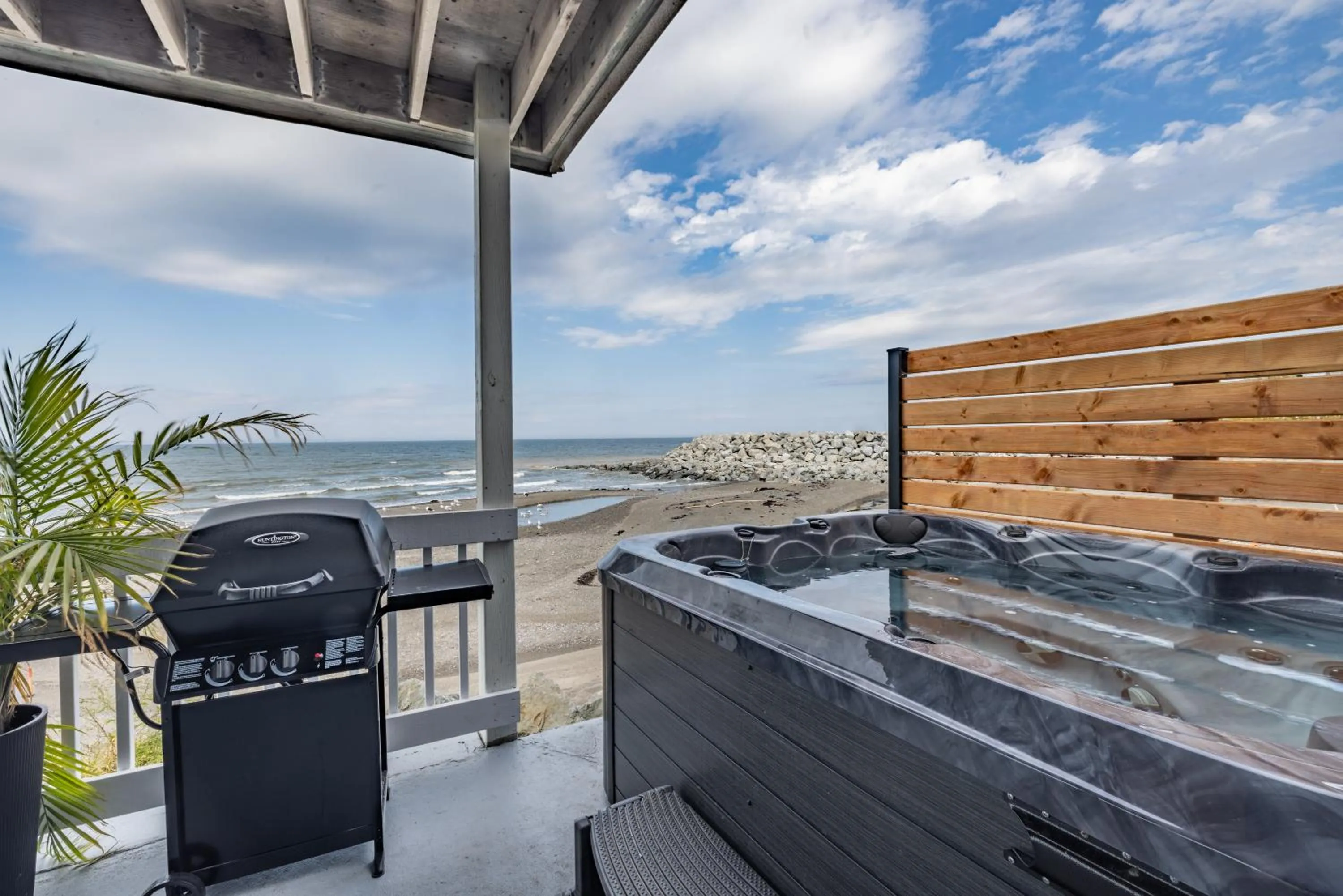 Patio in Le Gaspesiana