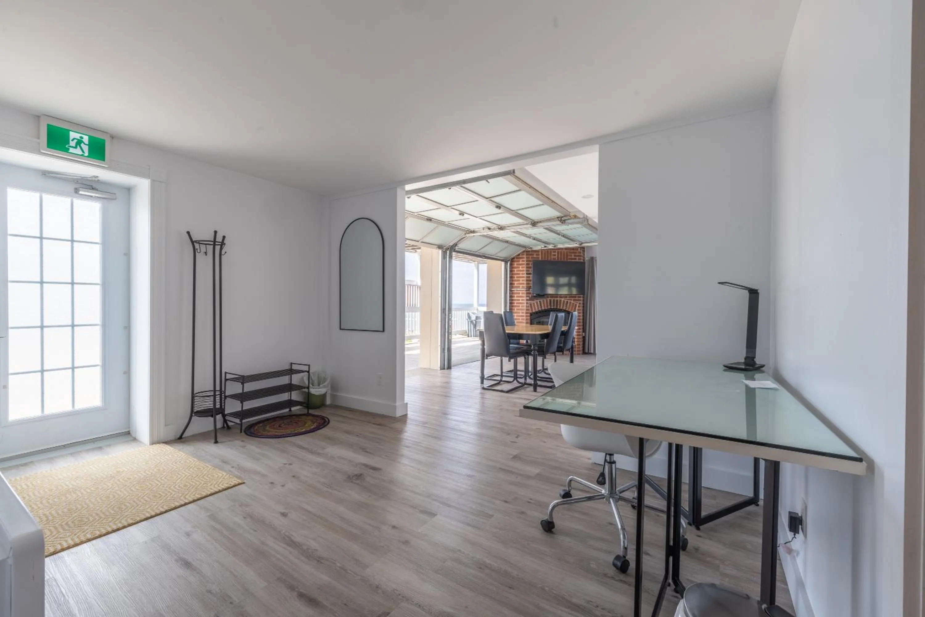 Living room in Le Gaspesiana