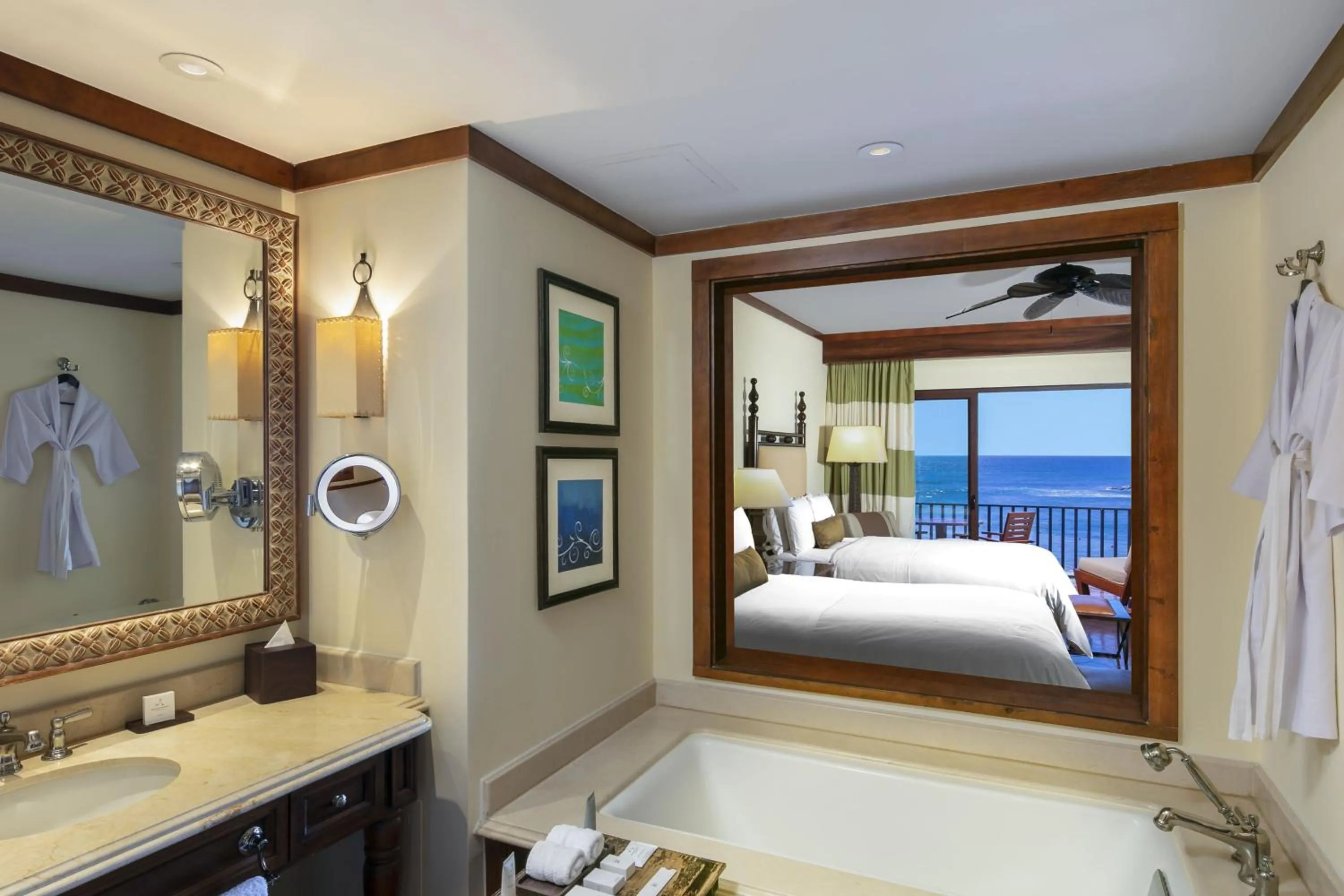 Bathroom, Bed in JW Marriott Guanacaste Resort & Spa