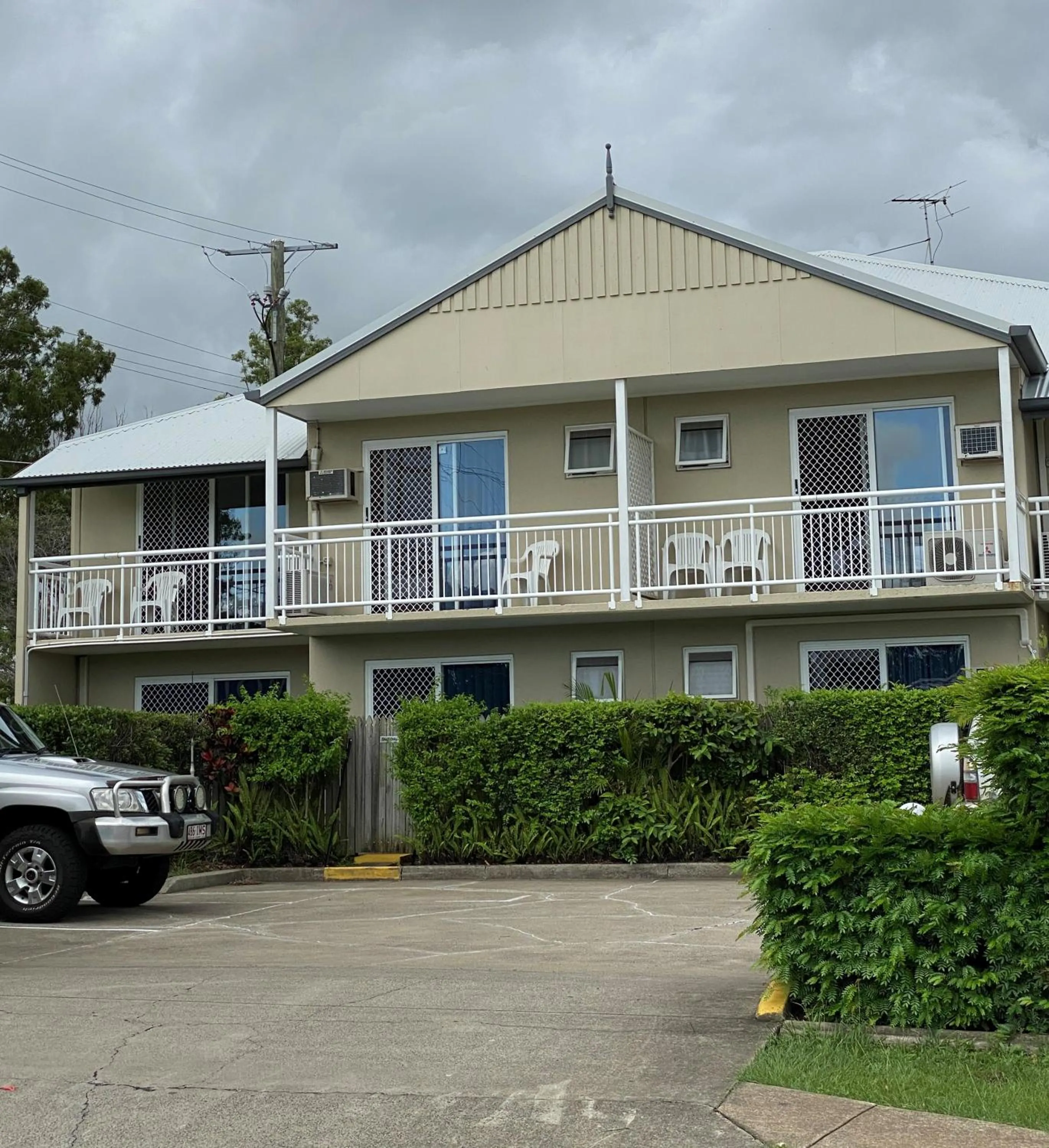 Property building in Chermside Court Motel
