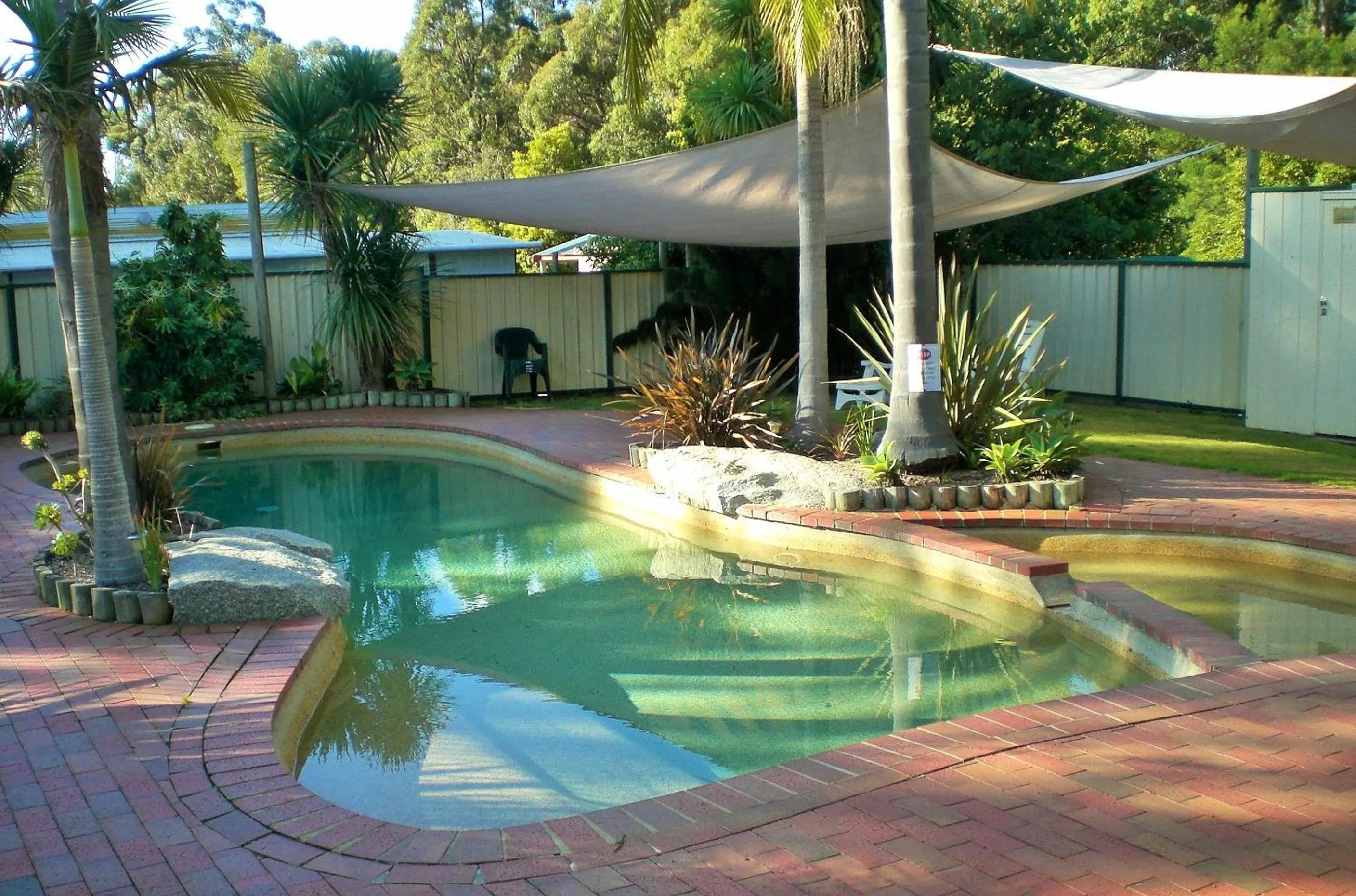 Day in Mallacoota's Shady Gully Caravan Park