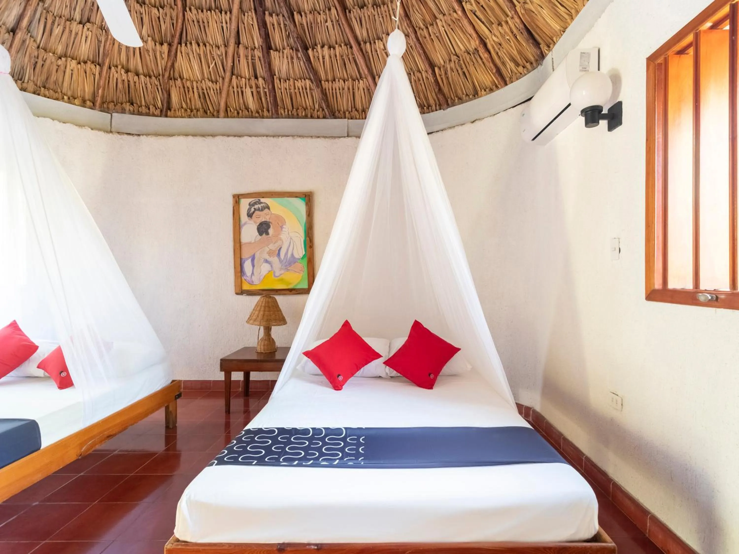 Bedroom in Hotel Villas del Ángel