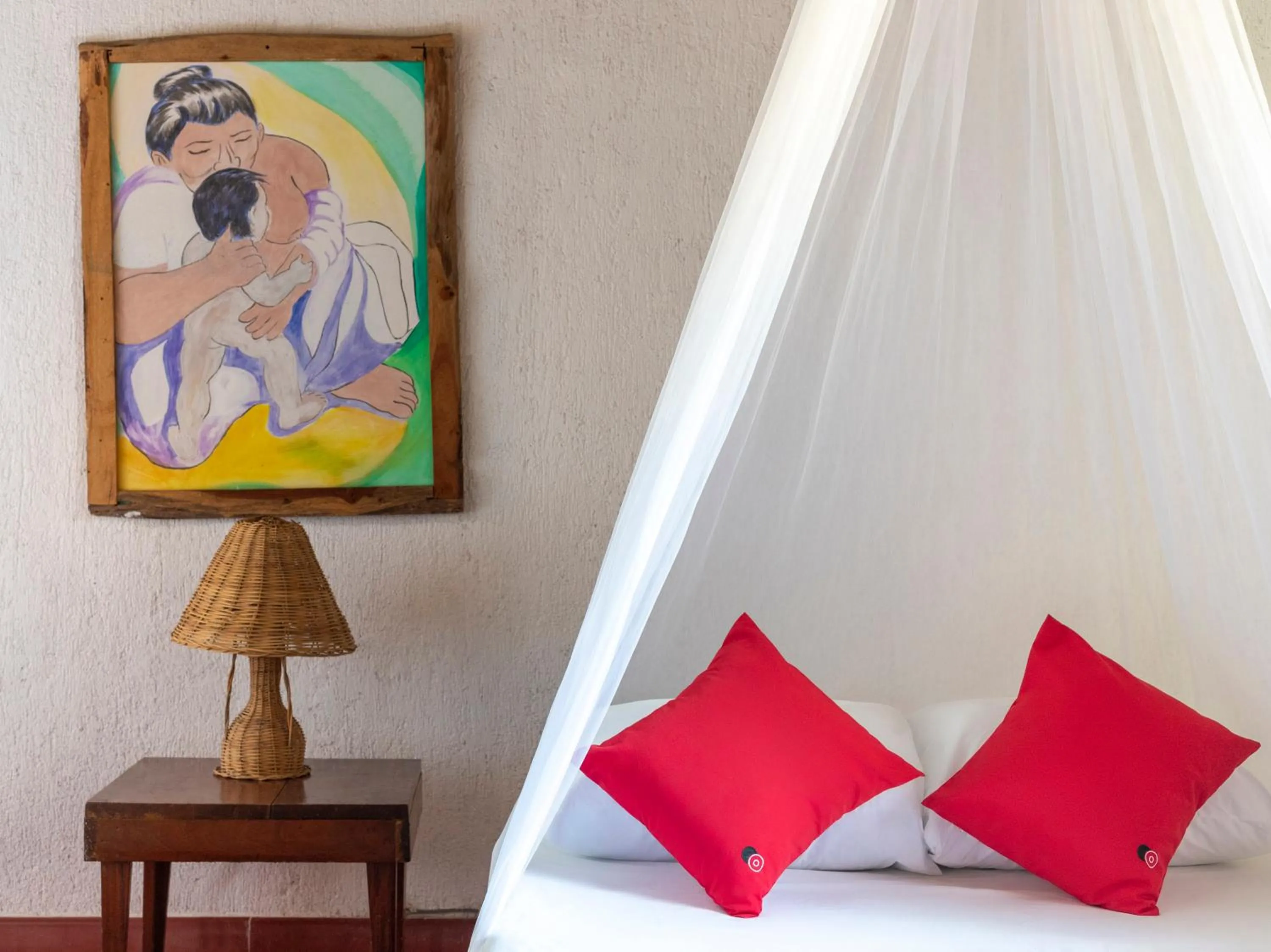 Bedroom in Hotel Villas del Ángel