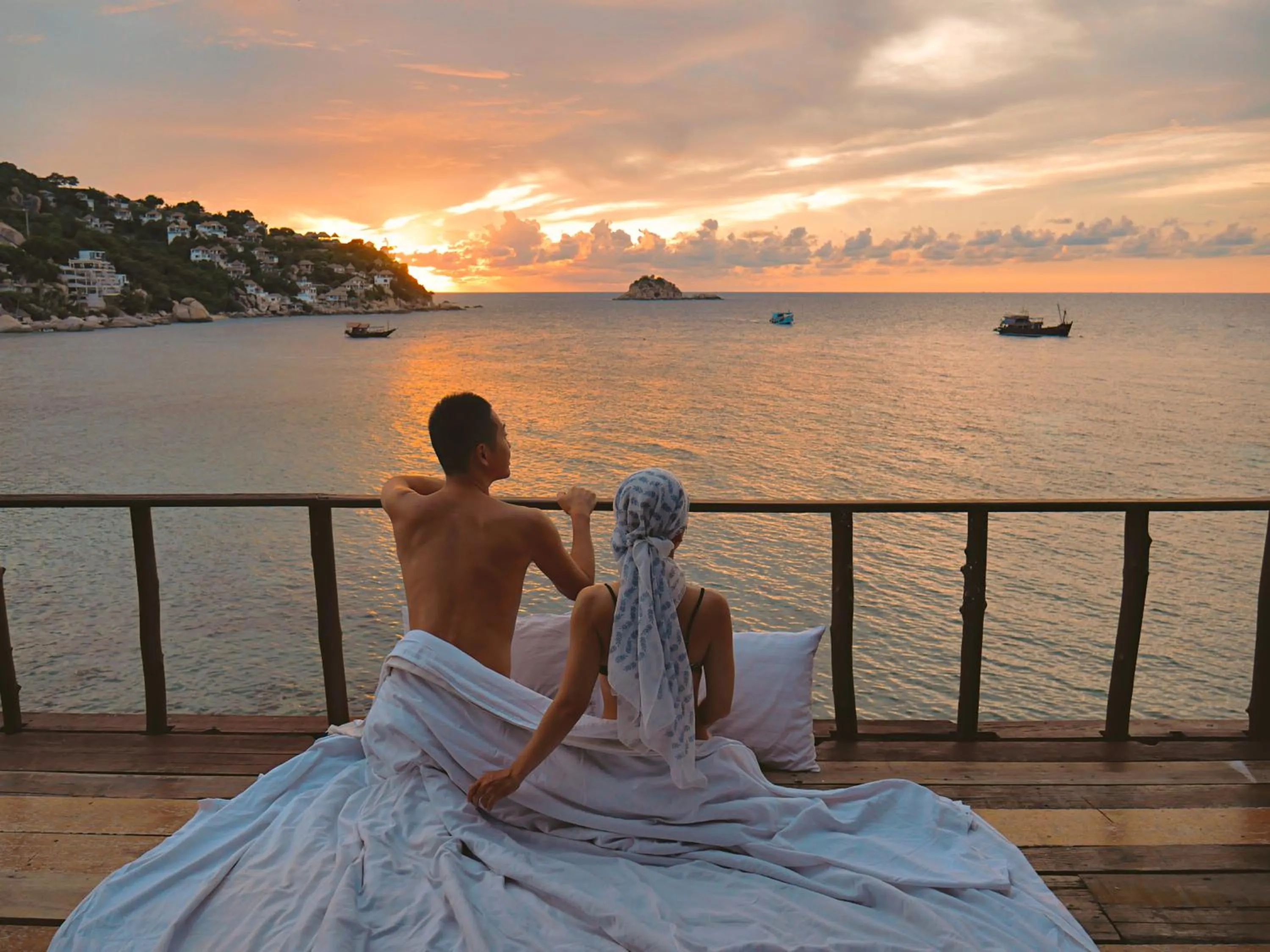 Balcony/Terrace in Taatoh Seaview Resort - SHA Plus