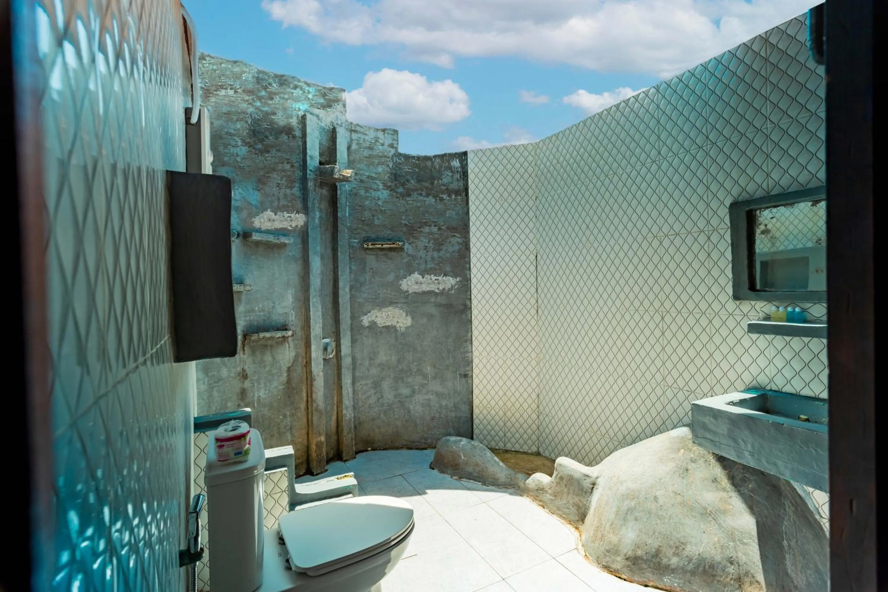 Bathroom in Taatoh Seaview Resort - SHA Plus