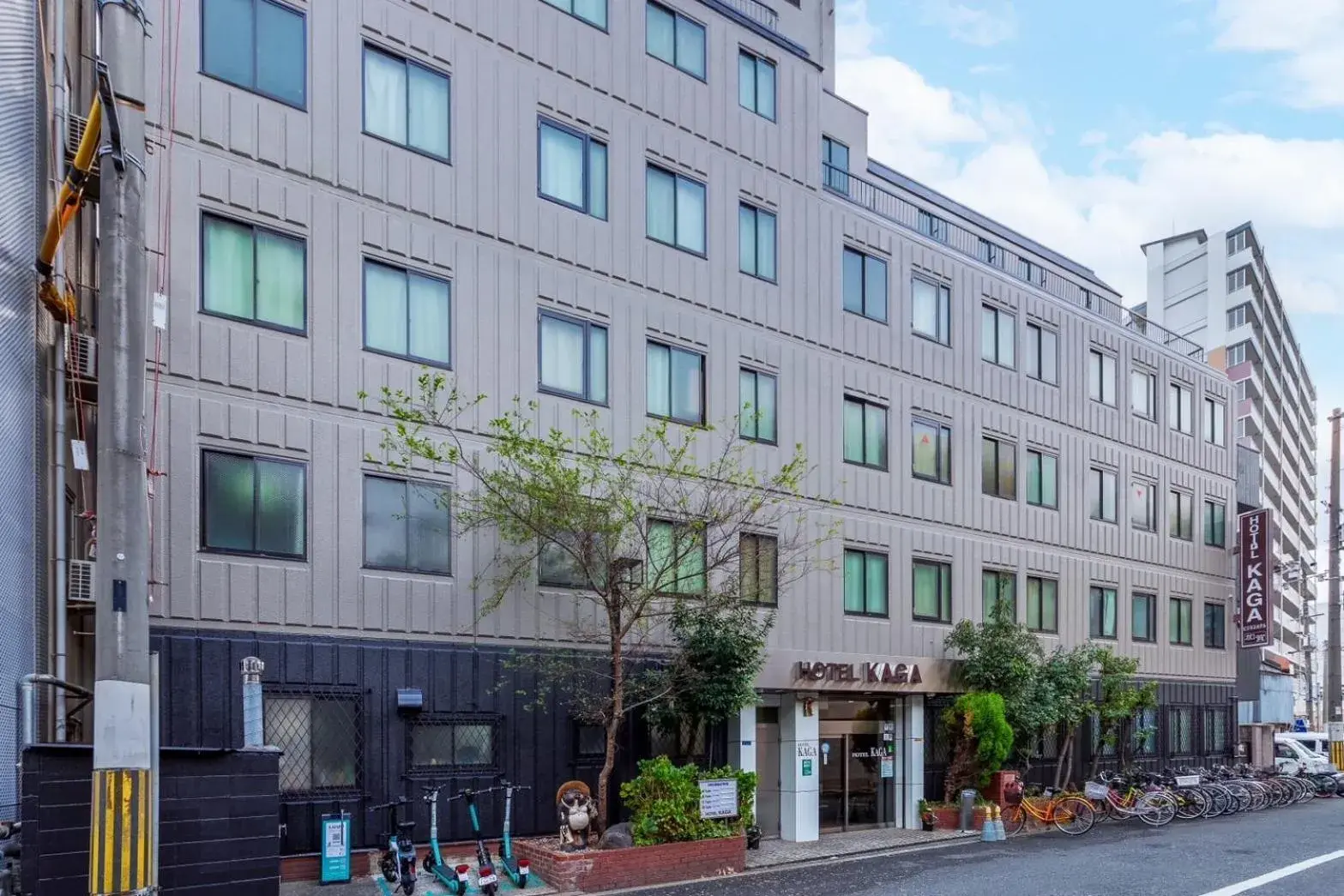 Property building in Business Hotel Kaga Property building in Business Hotel Kaga