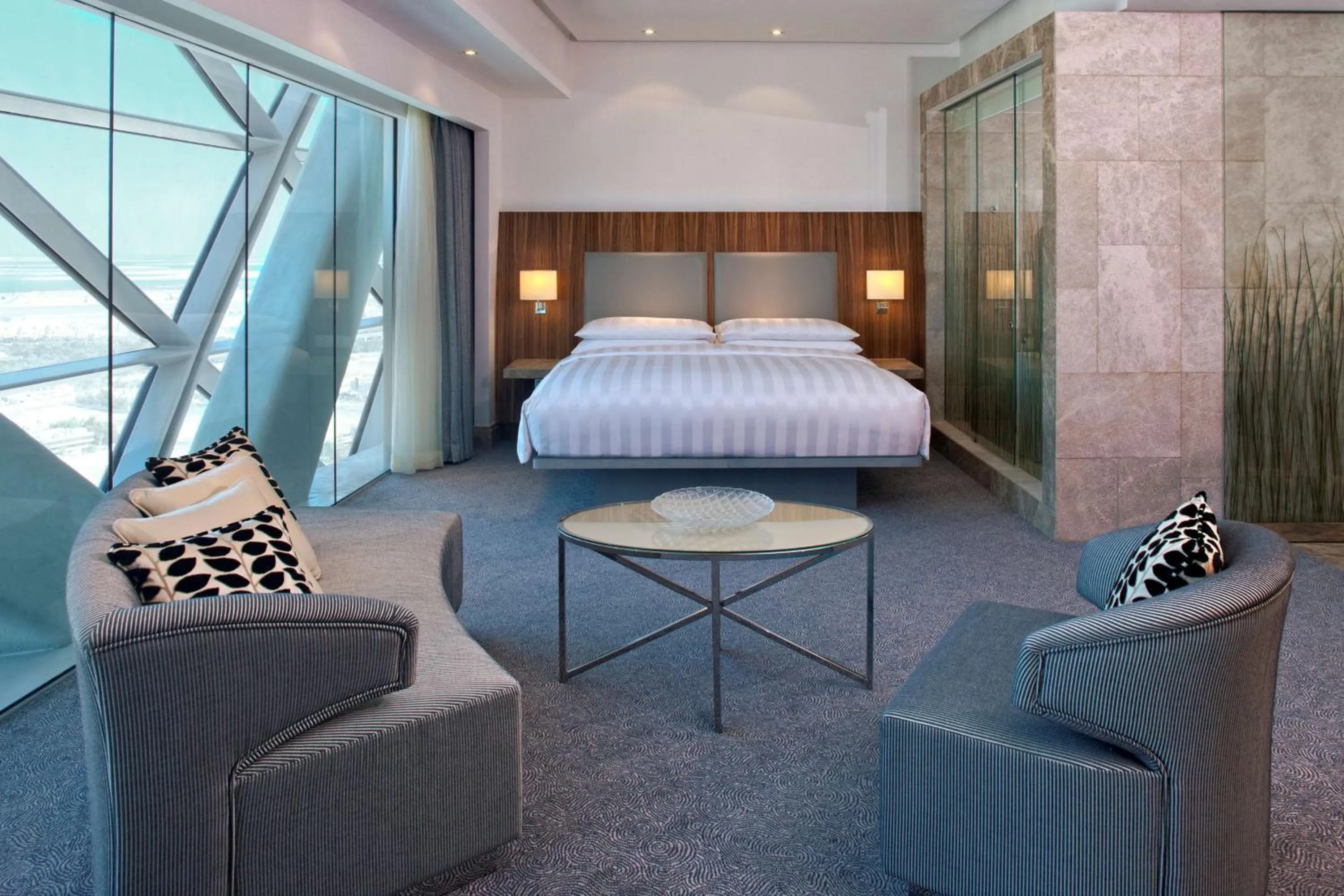Bed in Andaz Capital Gate Abu Dhabi, By Hyatt