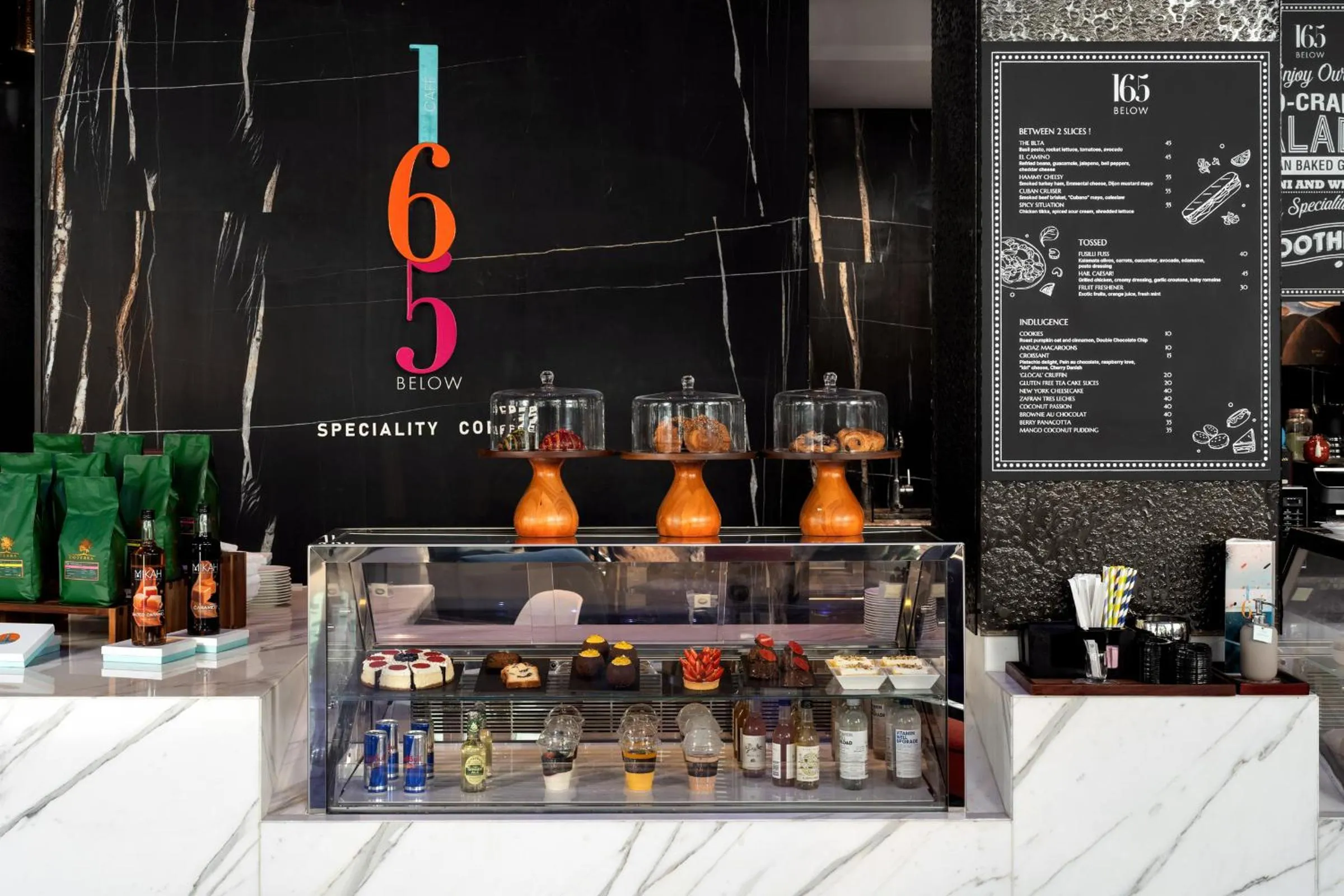 Food and drinks in Andaz Capital Gate Abu Dhabi, By Hyatt