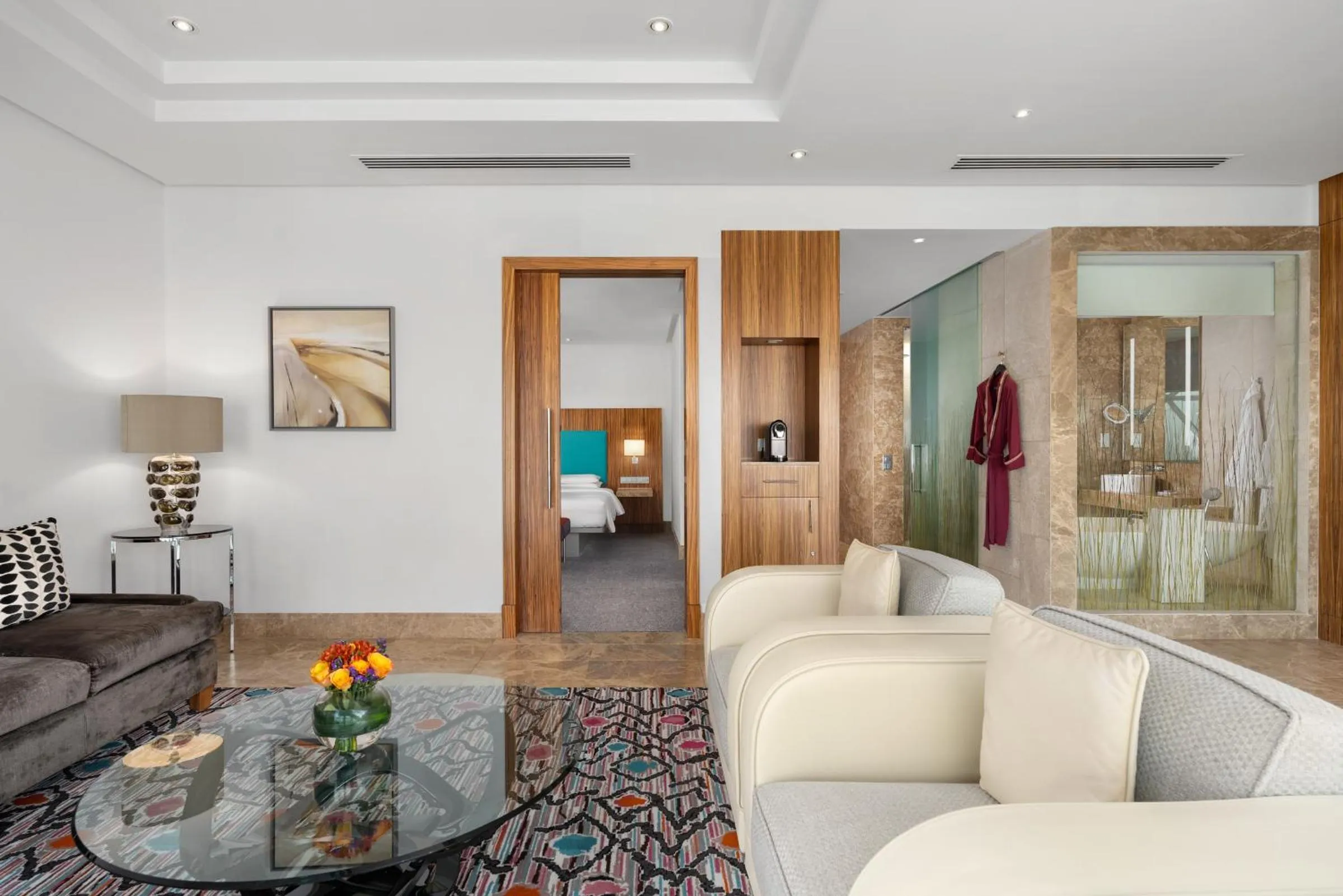 Bed in Andaz Capital Gate Abu Dhabi, By Hyatt