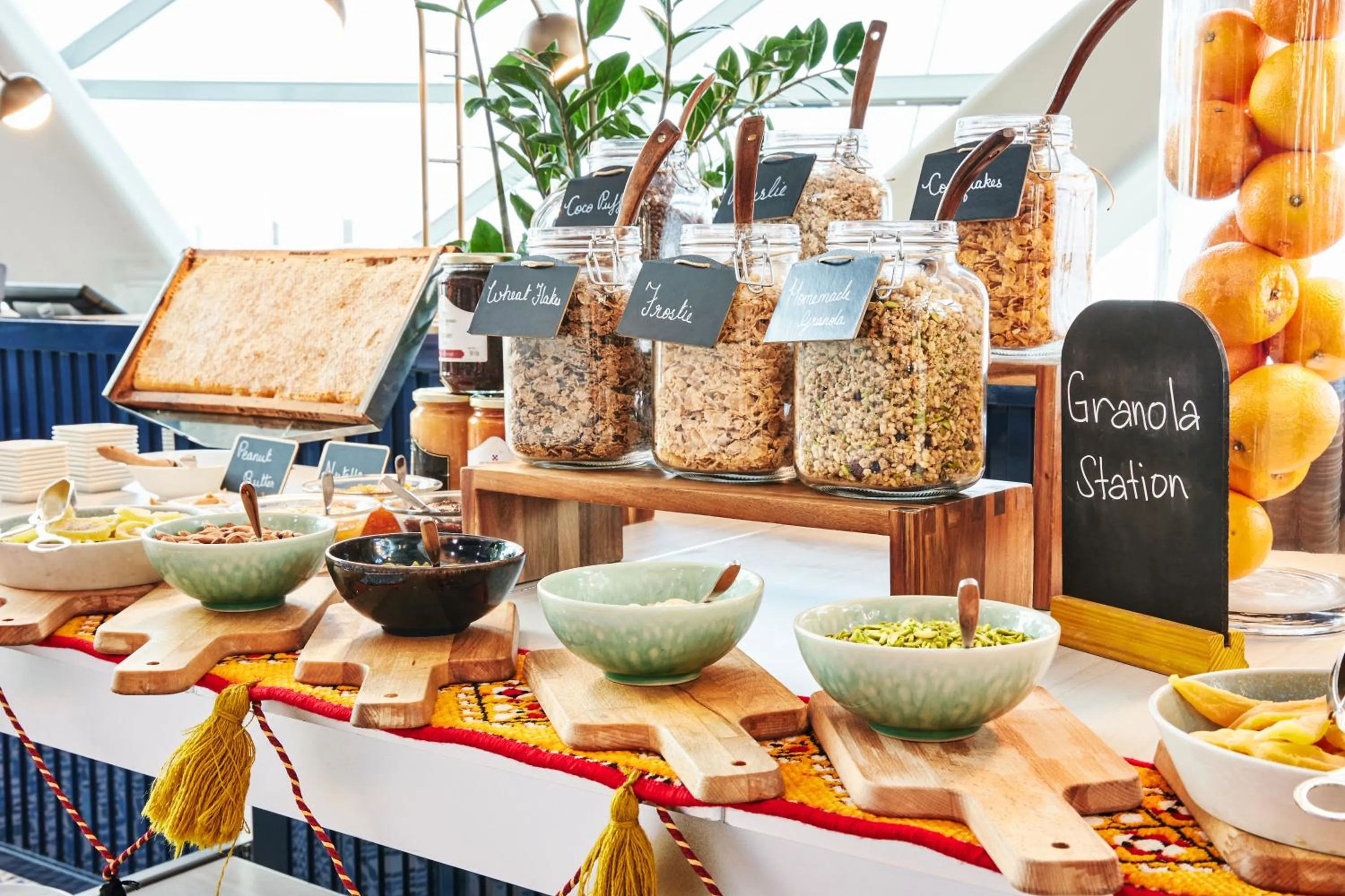 Breakfast in Andaz Capital Gate Abu Dhabi, By Hyatt