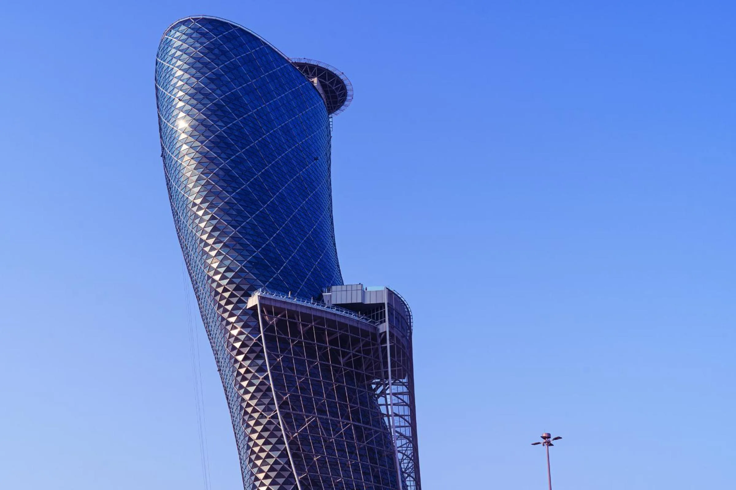Property building in Andaz Capital Gate Abu Dhabi, By Hyatt