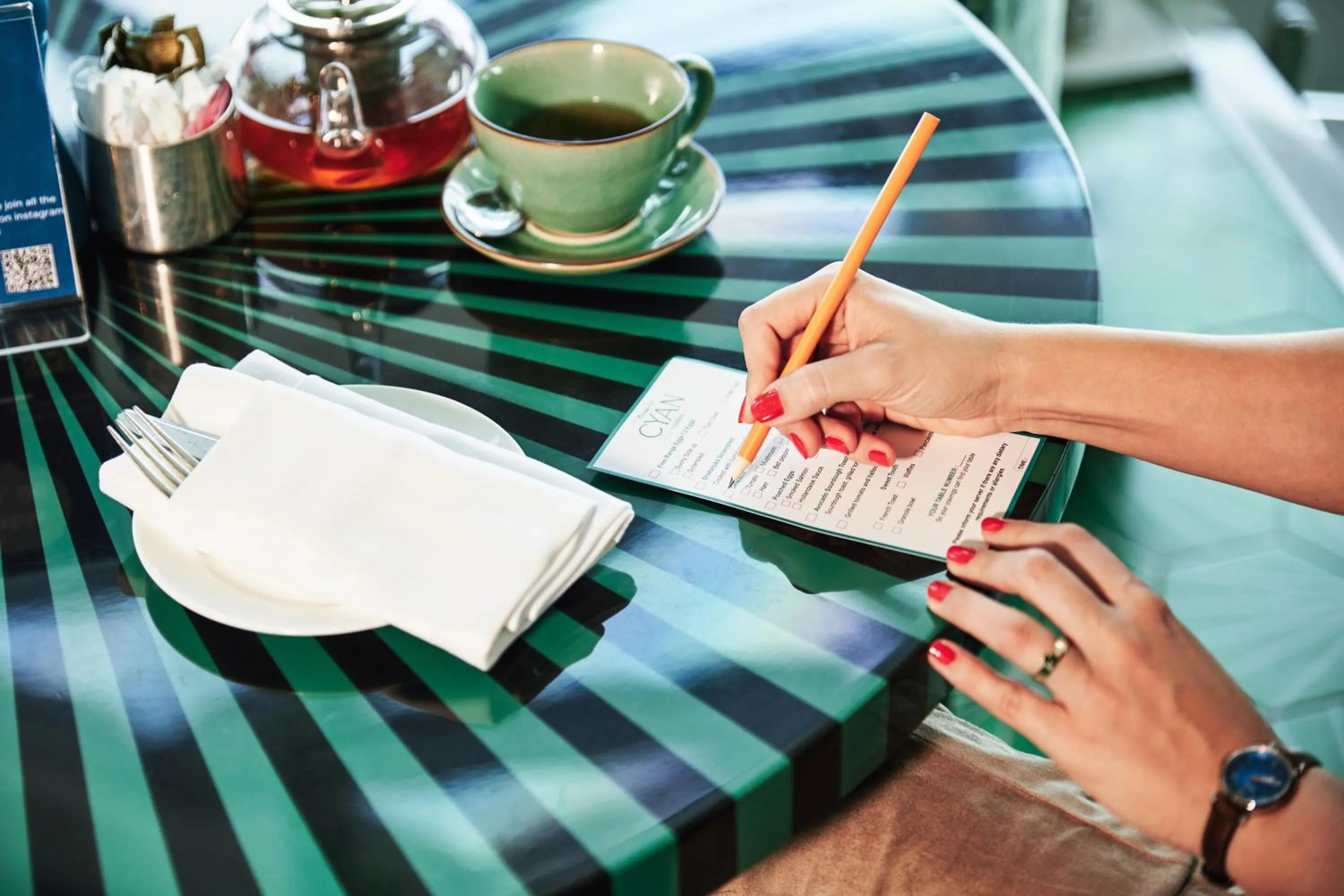 Breakfast in Andaz Capital Gate Abu Dhabi, By Hyatt