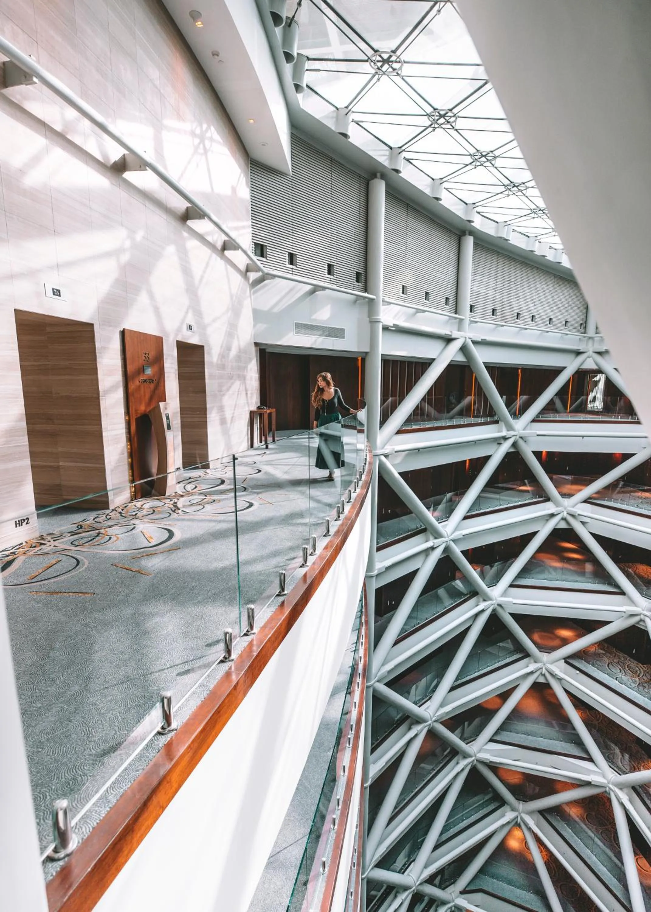 Property building in Andaz Capital Gate Abu Dhabi, By Hyatt