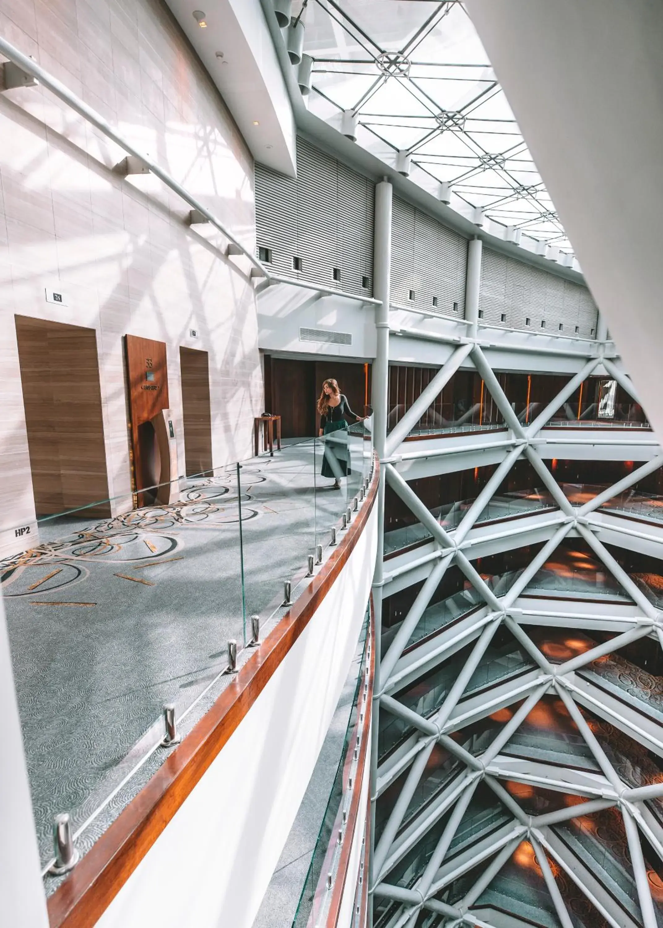 Property building in Andaz Capital Gate Abu Dhabi, By Hyatt Property building in Andaz Capital Gate Abu Dhabi, By Hyatt