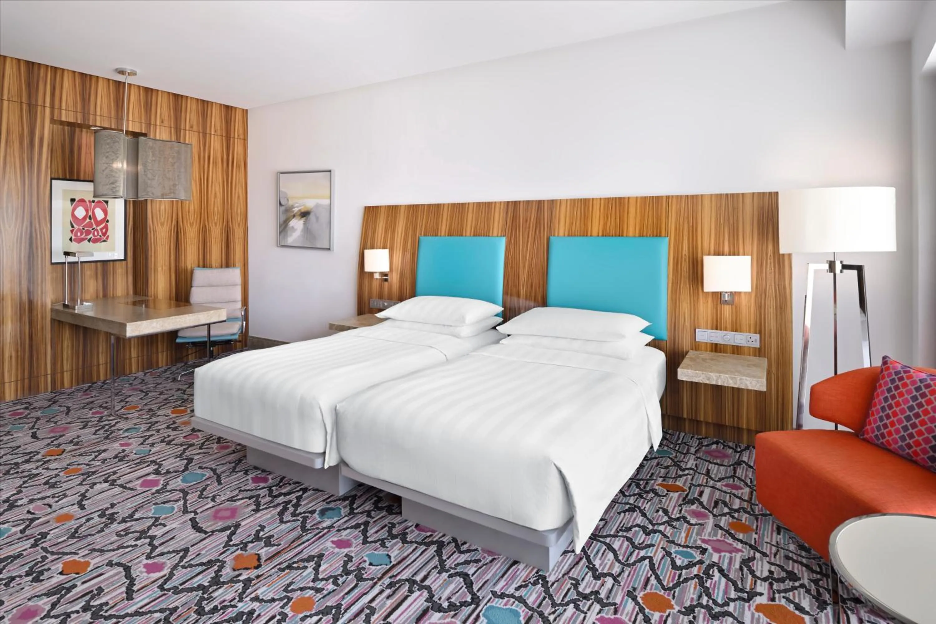 Bed in Andaz Capital Gate Abu Dhabi, By Hyatt