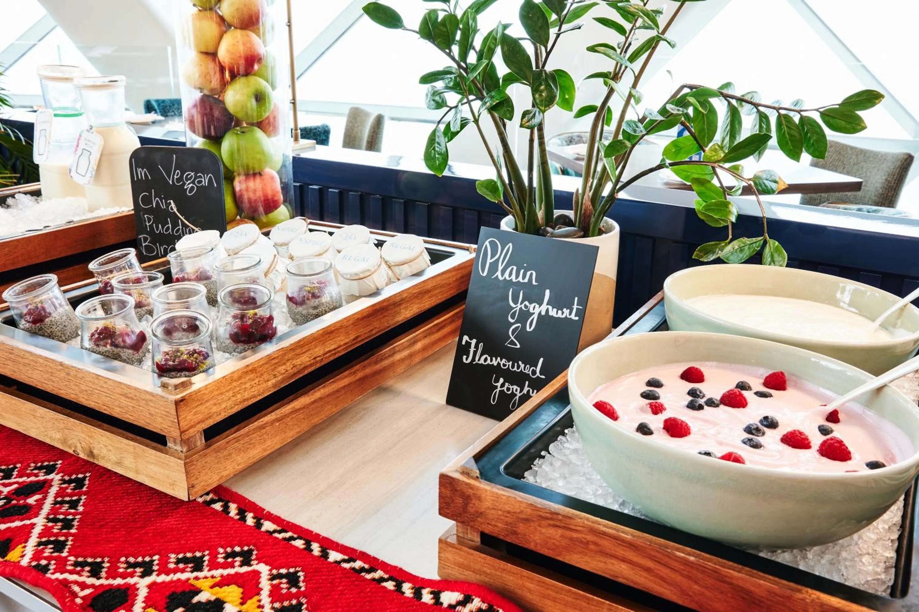 Breakfast in Andaz Capital Gate Abu Dhabi, By Hyatt