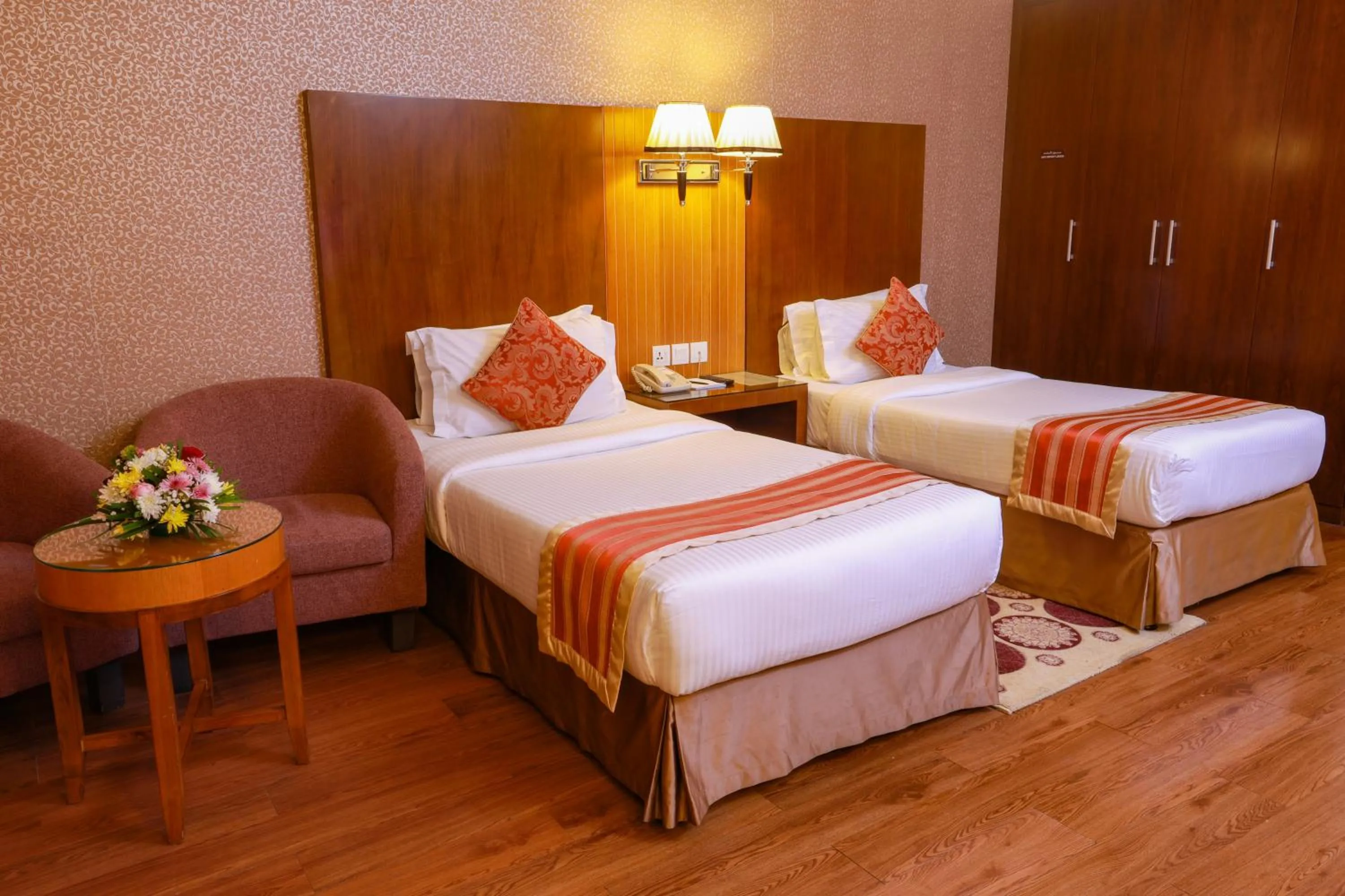 Bed in Fortune Pearl Hotel