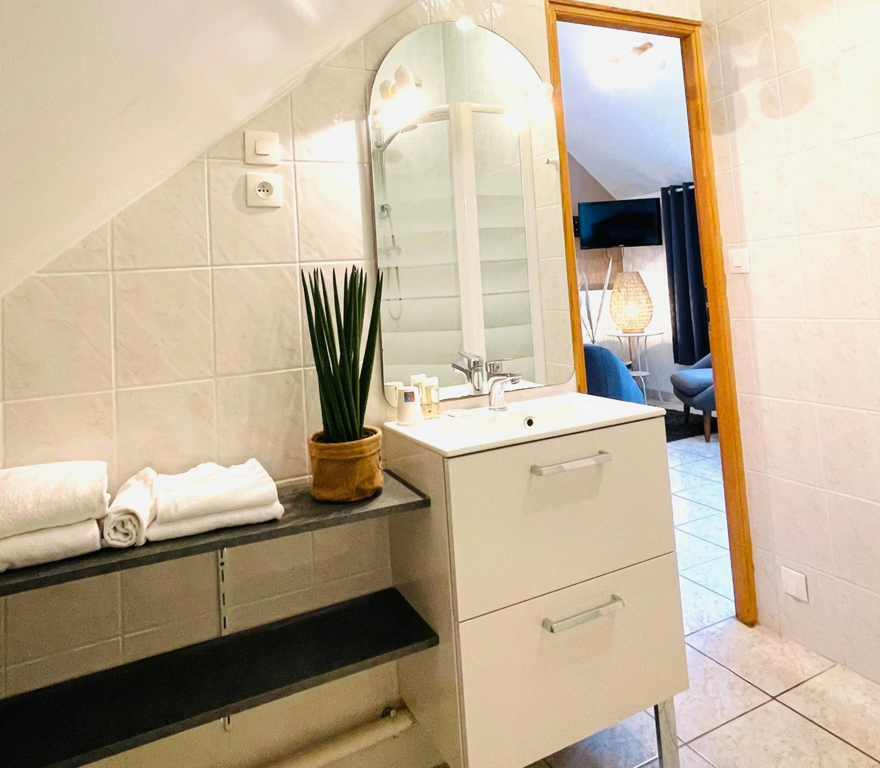 Bathroom in La Maison Blanche