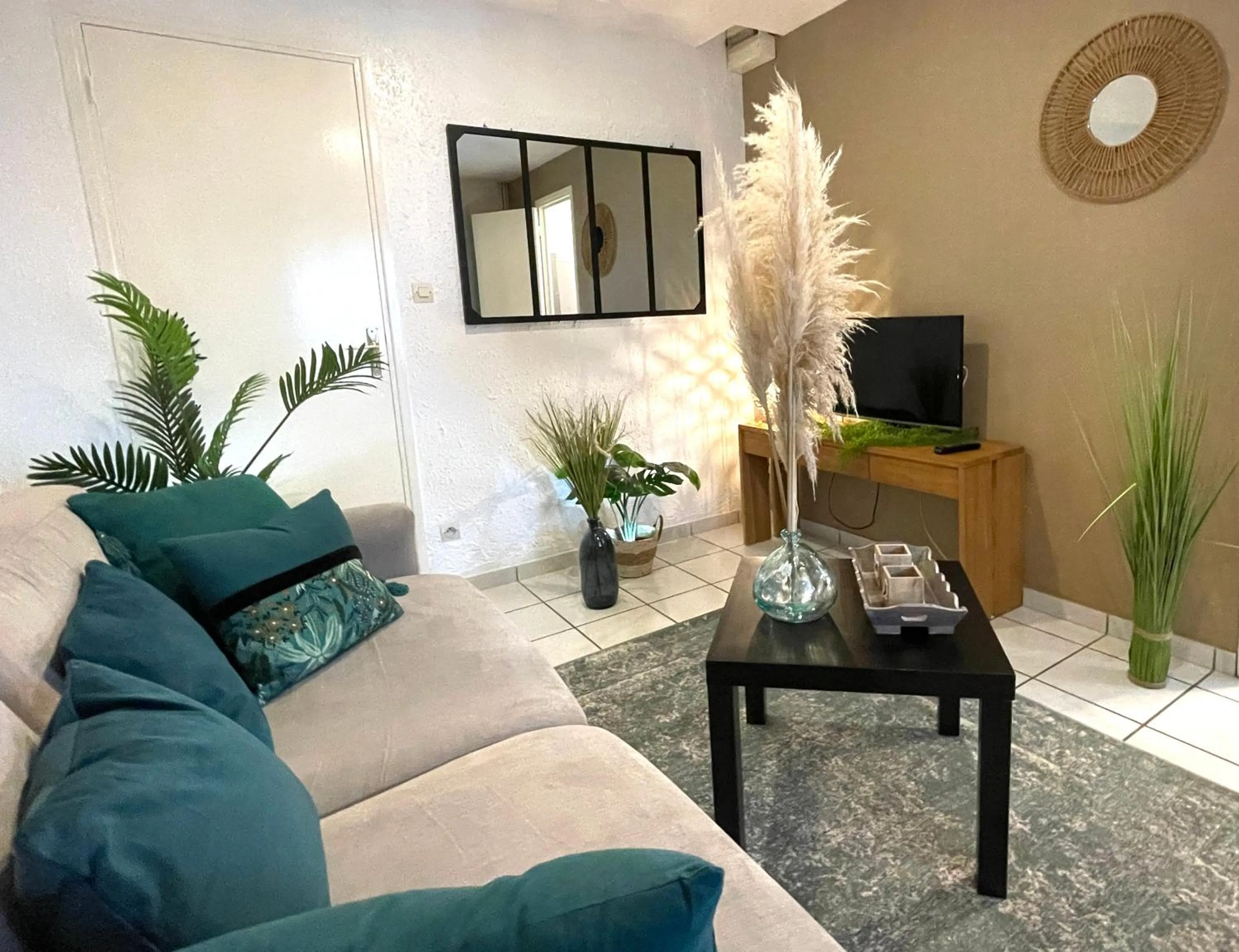 Living room in La Maison Blanche