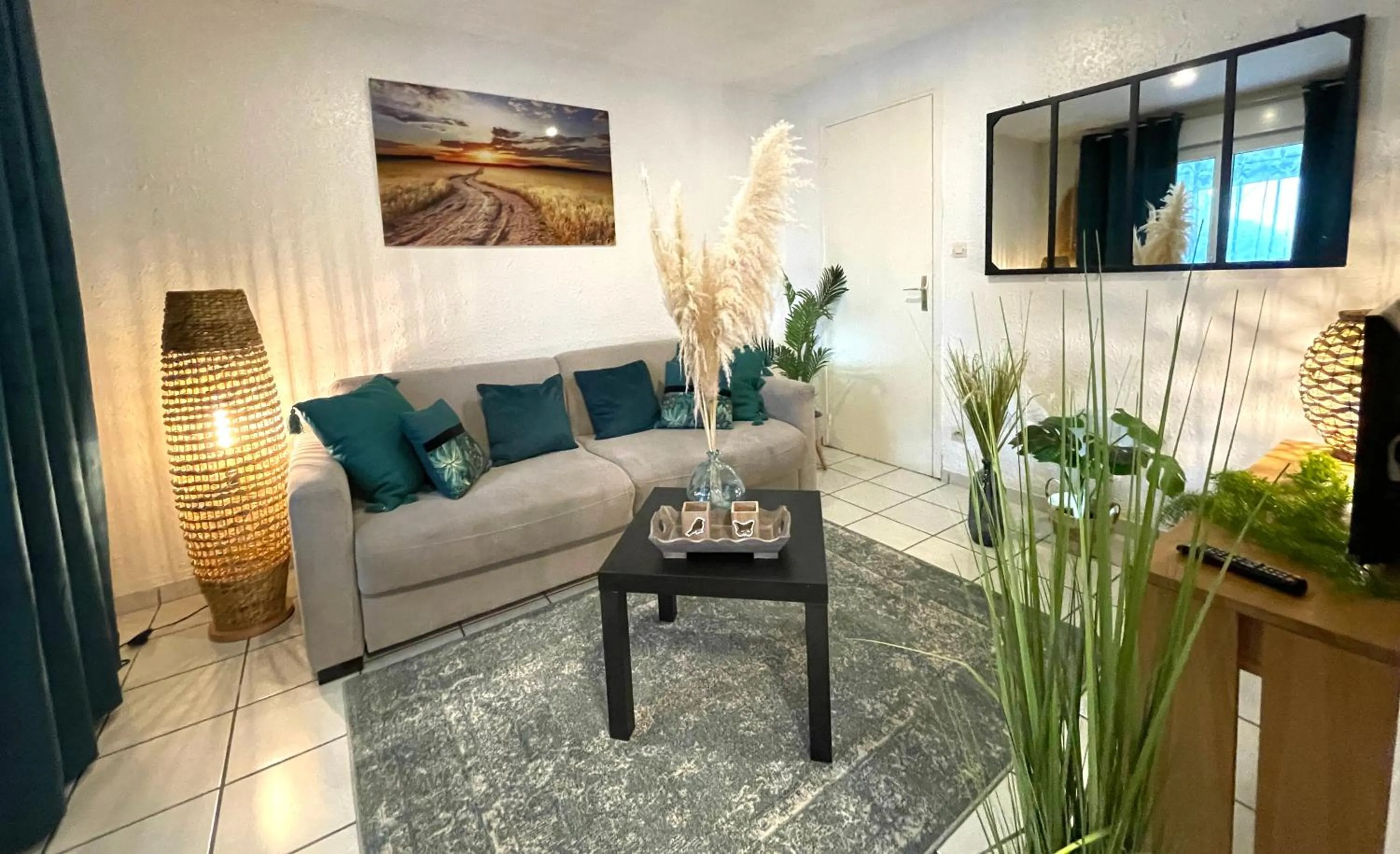 Living room in La Maison Blanche