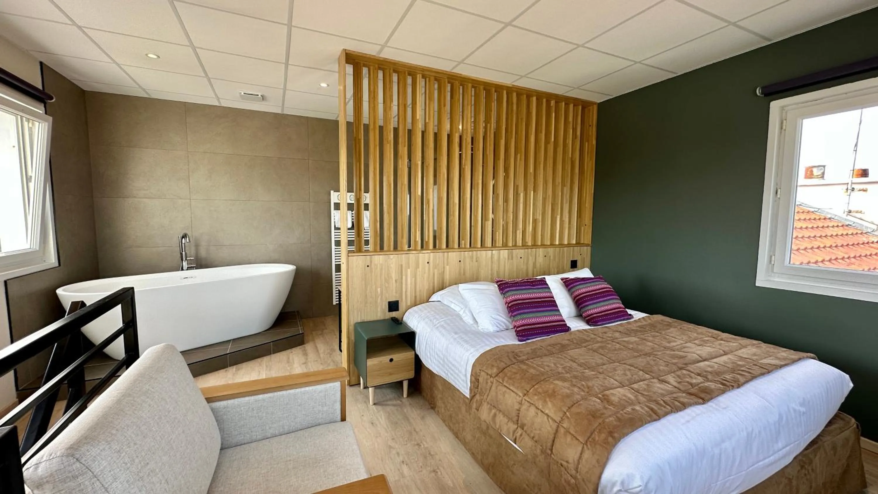 Bed in La Maison Blanche