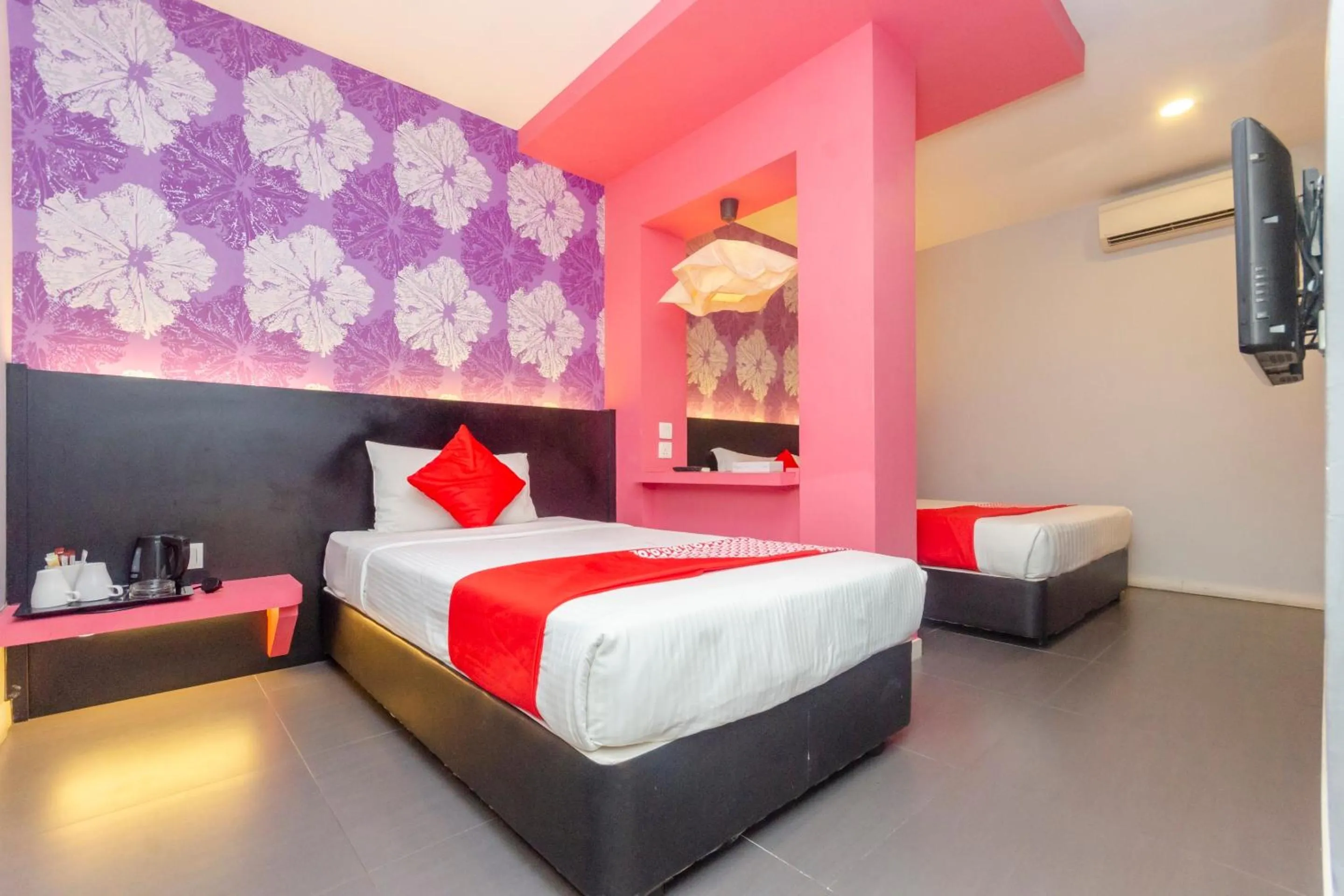 Bedroom, Bed in Hotel O Rooms Boutique Hotel