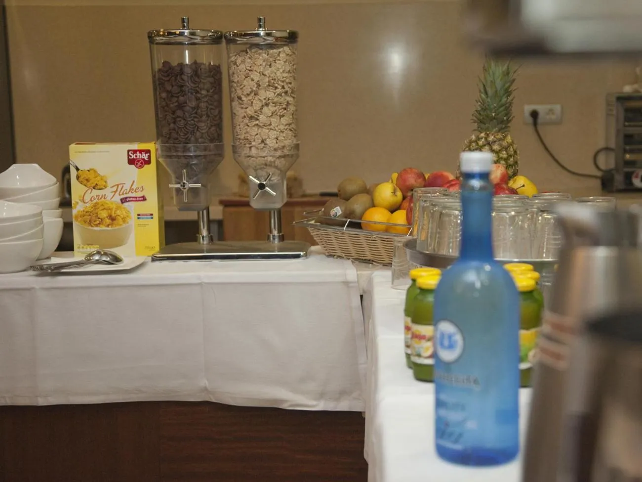 Buffet breakfast in Hotel Mar de Plata