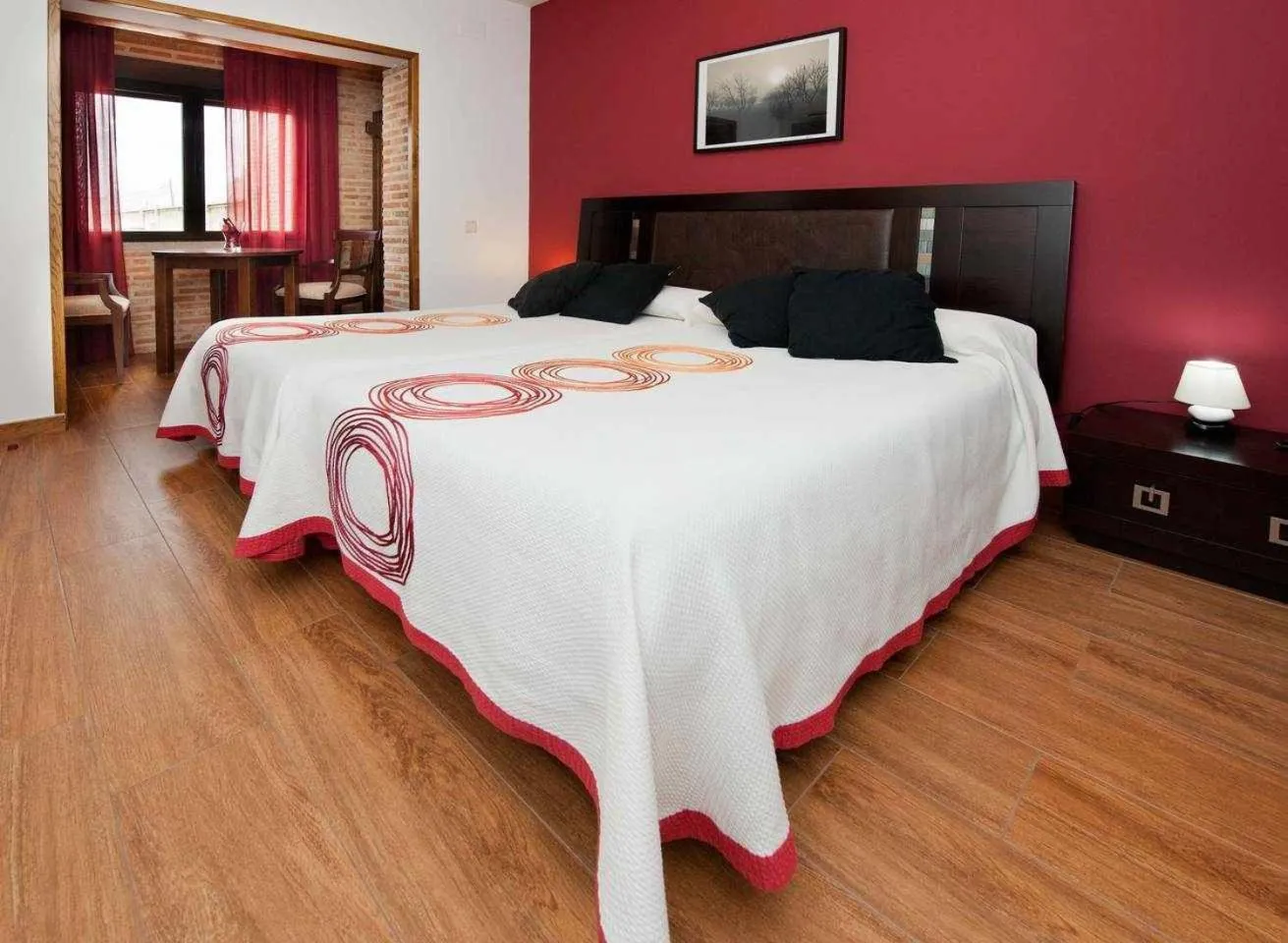 Bed in Alojamientos Callejón del Pozo, cerca Puy du Fou