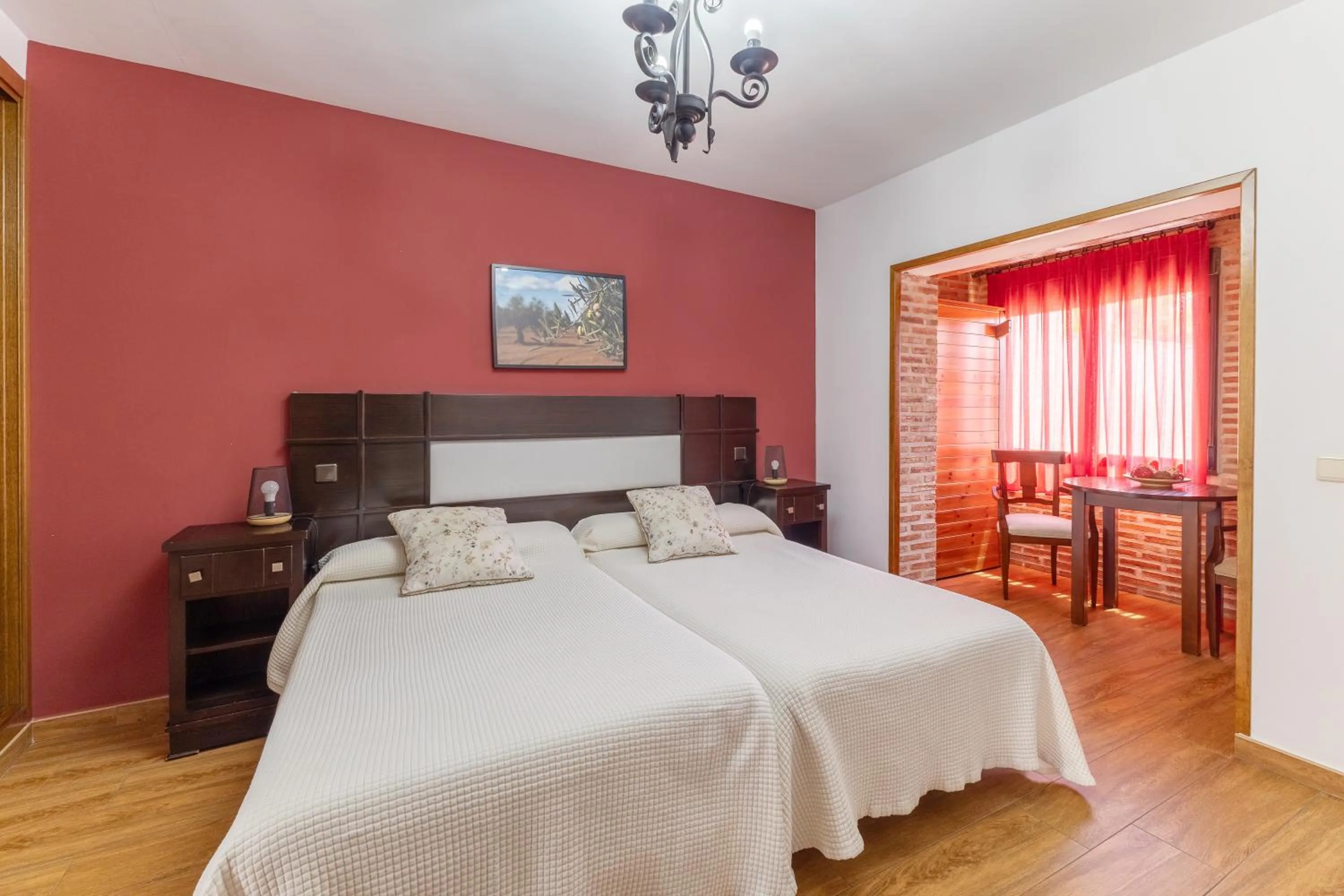 Bed in Alojamientos Callejón del Pozo, cerca Puy du Fou