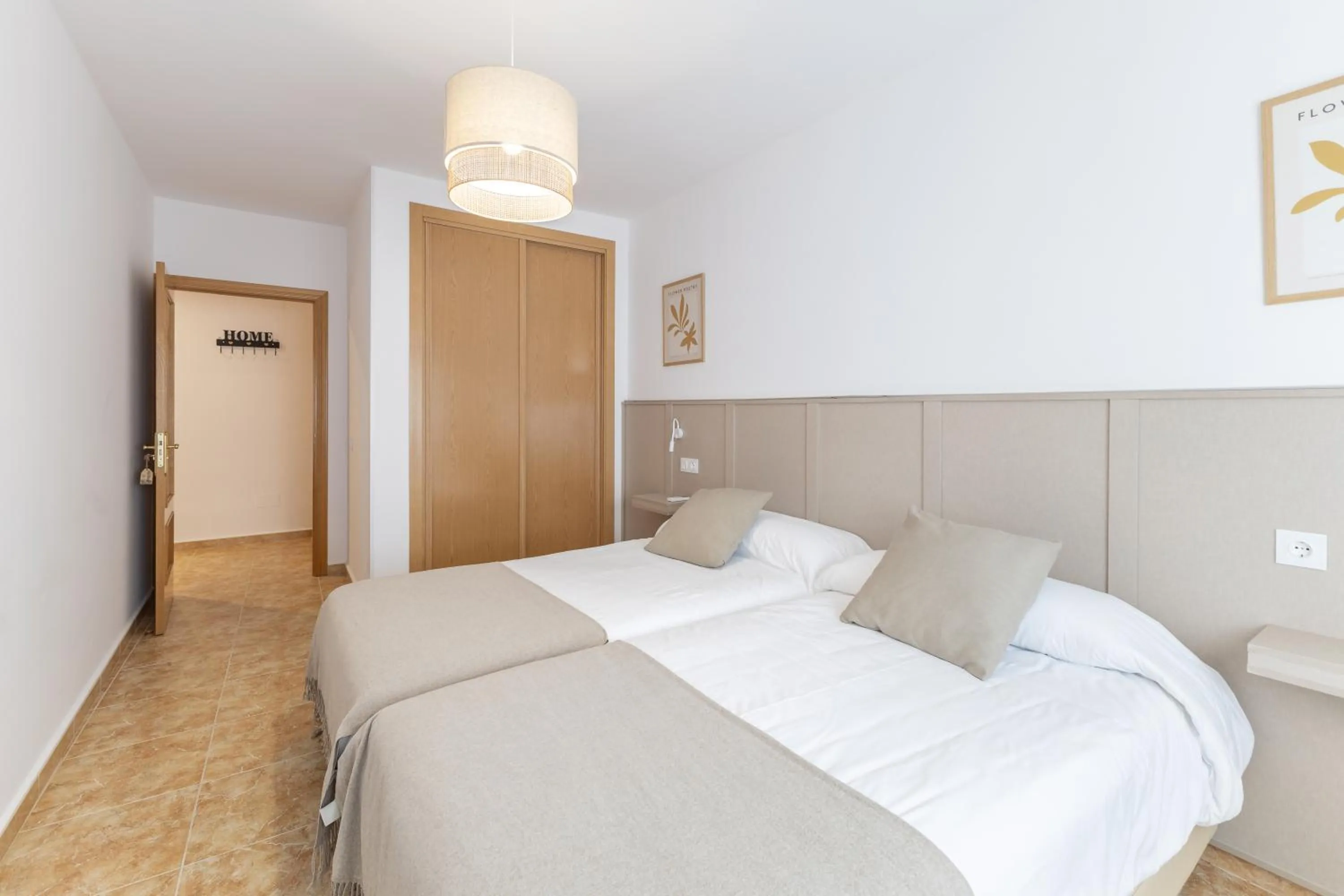 Bed in Alojamientos Callejón del Pozo, cerca Puy du Fou