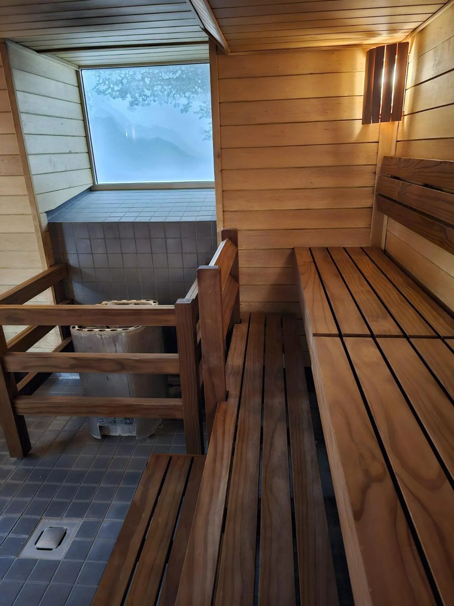 Sauna in Kylpylähotelli Pohjanranta
