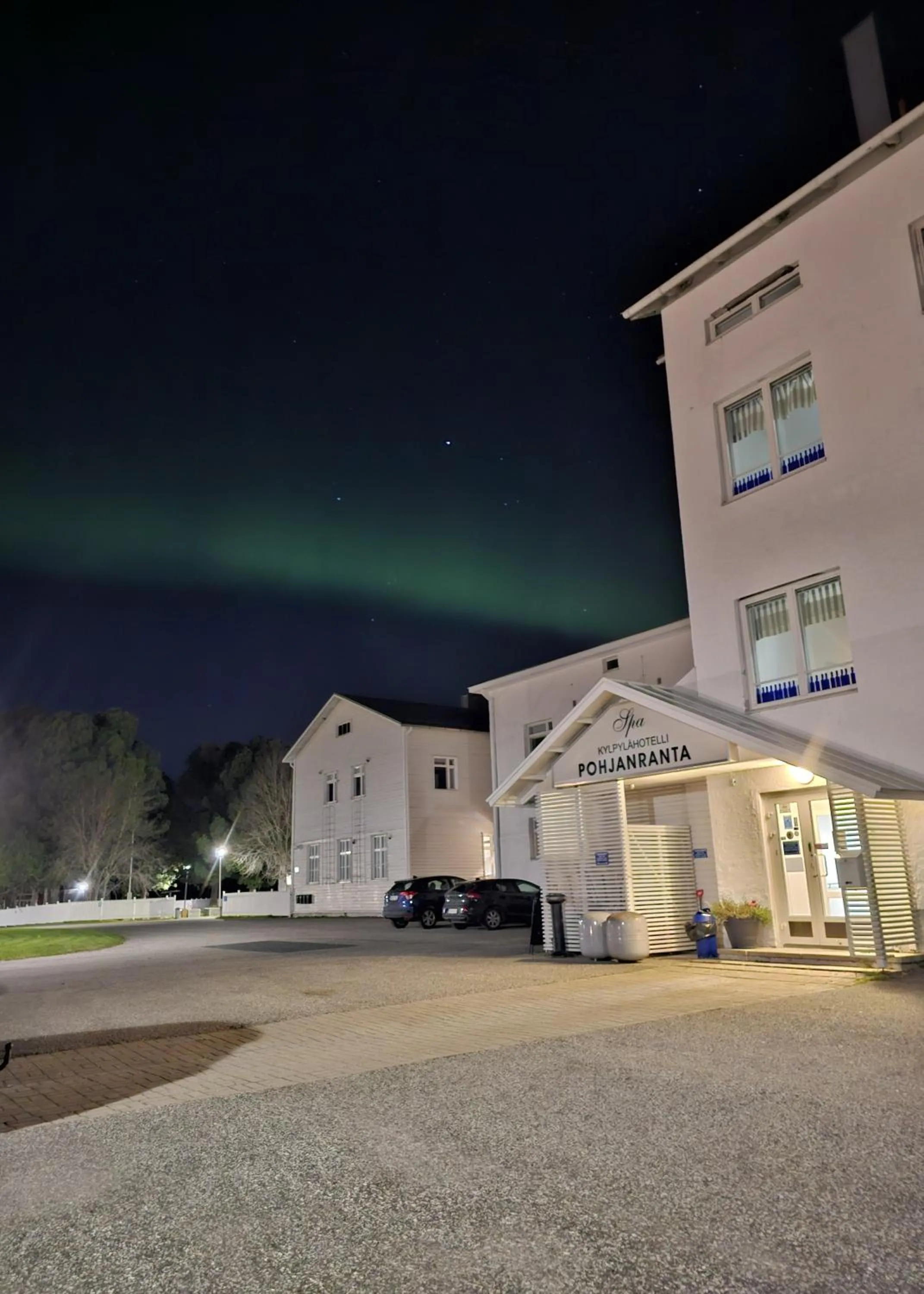 Property building in Kylpylähotelli Pohjanranta