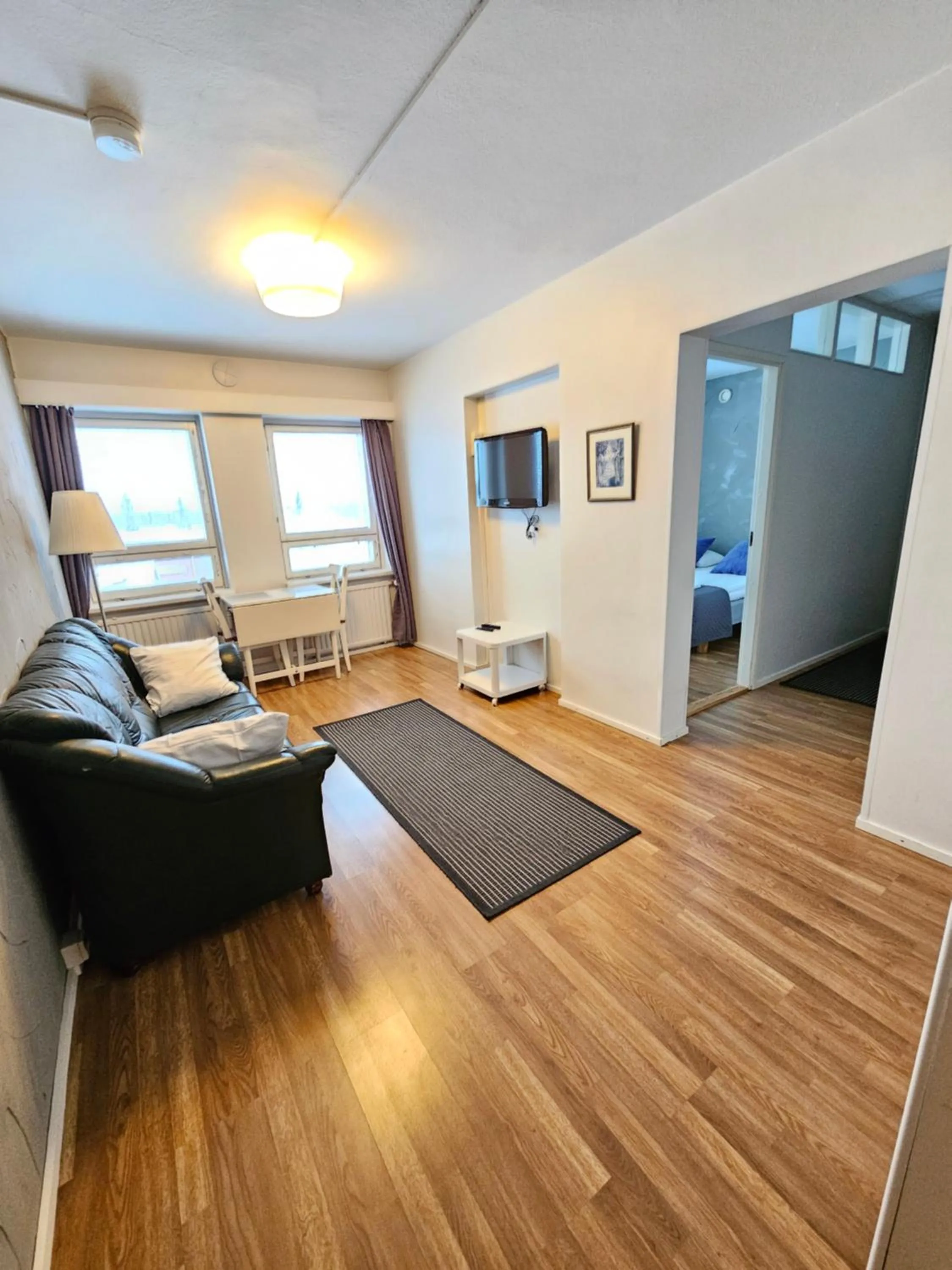 Bed in Kylpylähotelli Pohjanranta