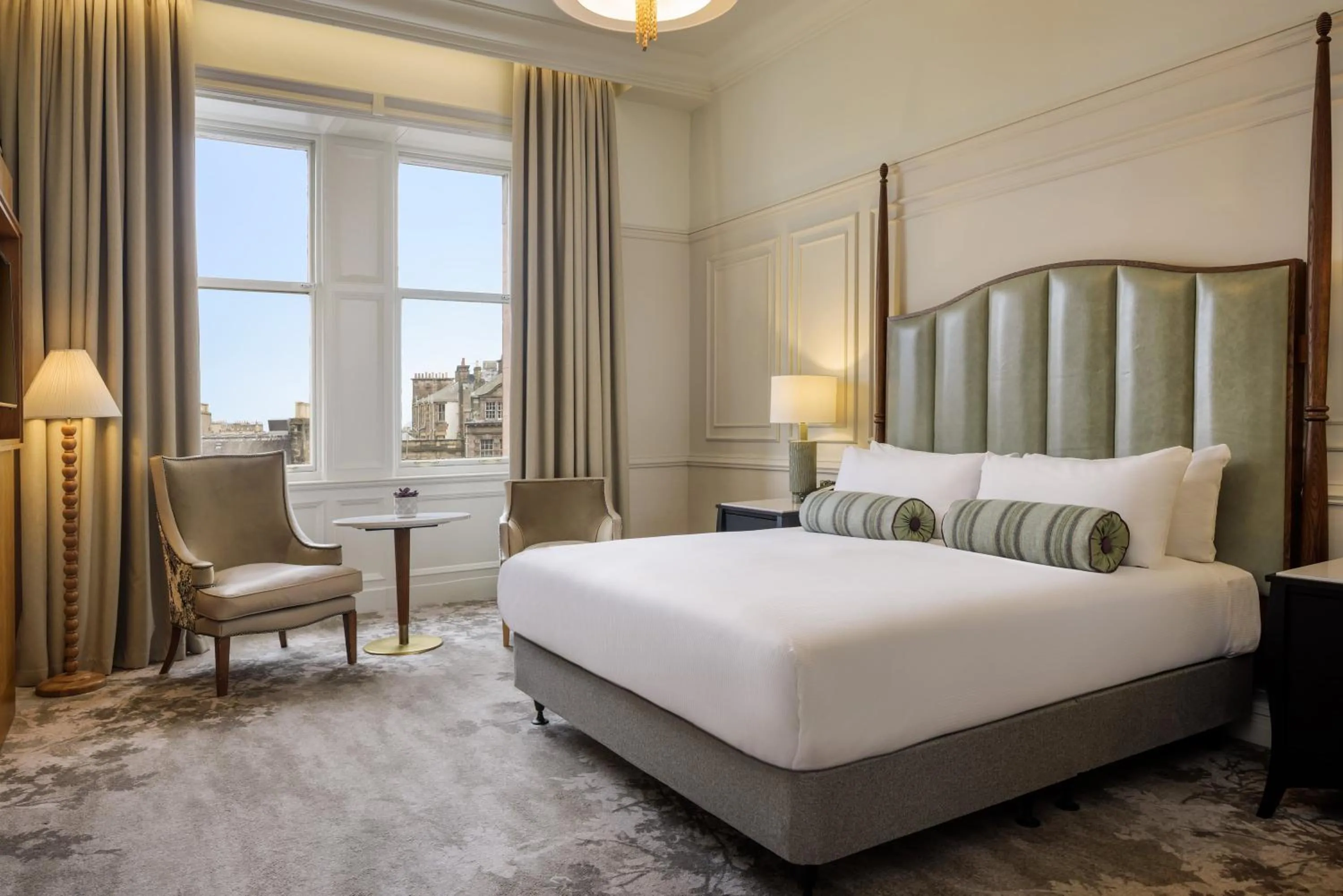 Bedroom, Bed in The Caledonian Edinburgh, Curio Collection by Hilton