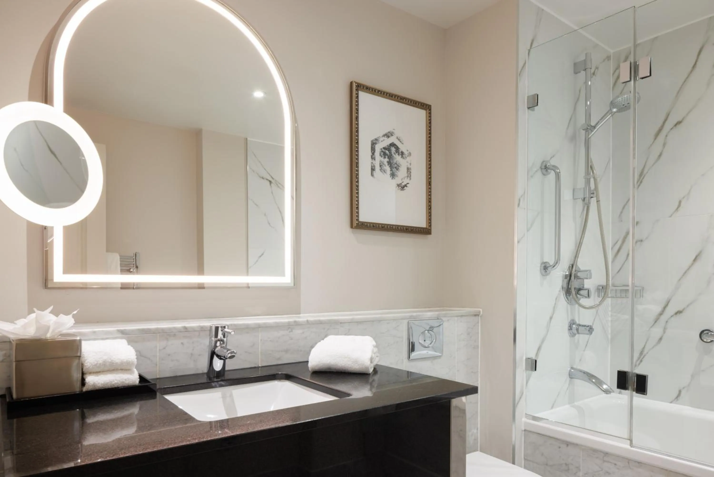 Bathroom in The Caledonian Edinburgh, Curio Collection by Hilton