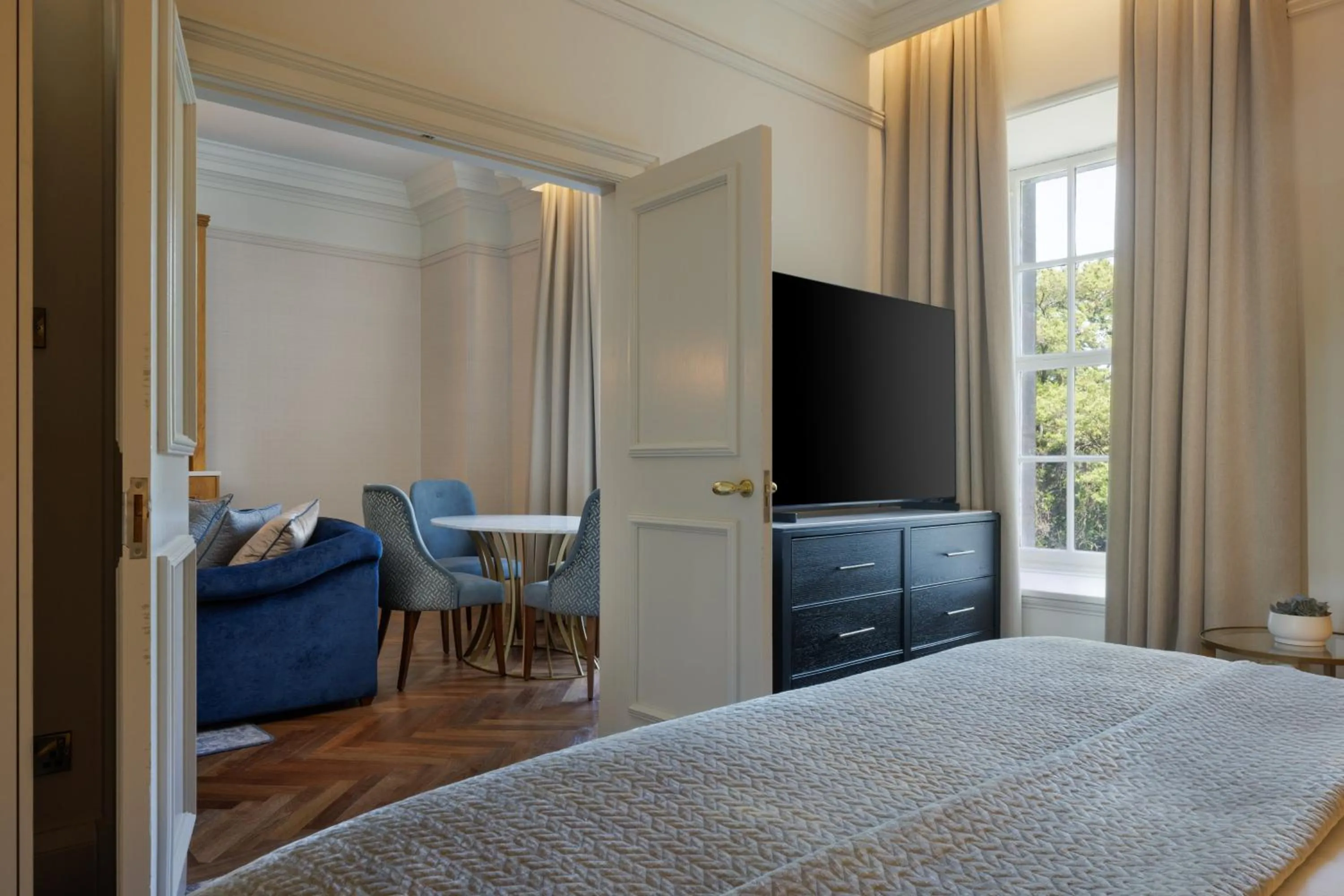 Bedroom, Bed in The Caledonian Edinburgh, Curio Collection by Hilton