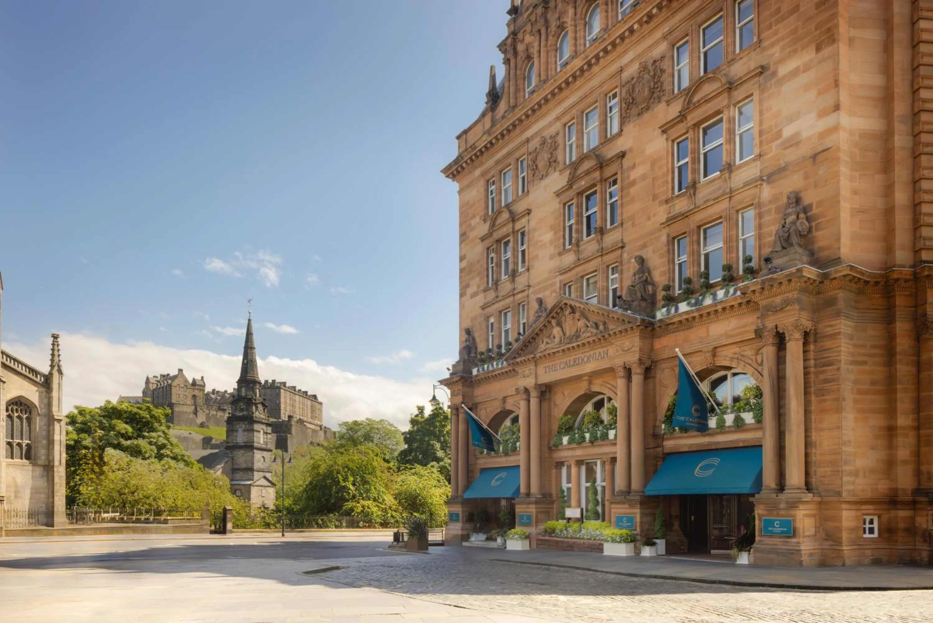 Property building in The Caledonian Edinburgh, Curio Collection by Hilton